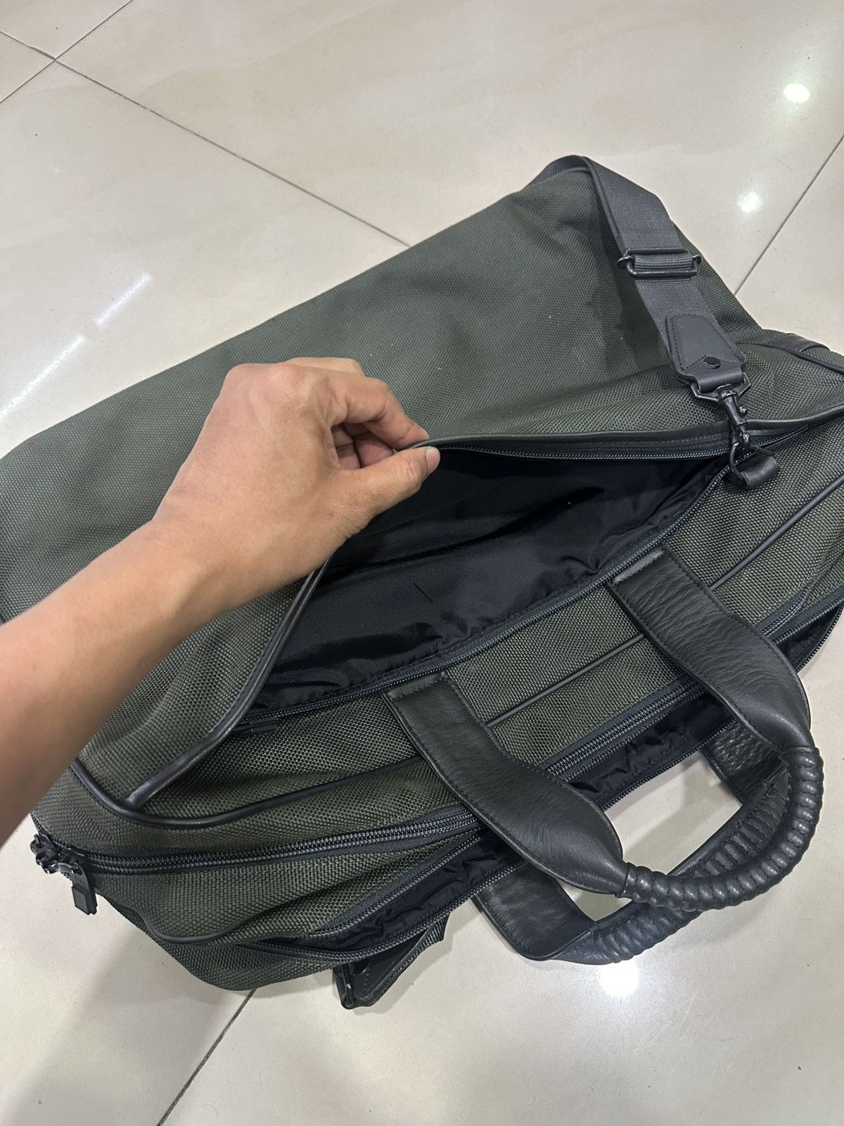 Issey Miyake Rare Issey Miyake Business Work Laptop Bag Tag Label Maruem Size ONE SIZE - 20 Thumbnail
