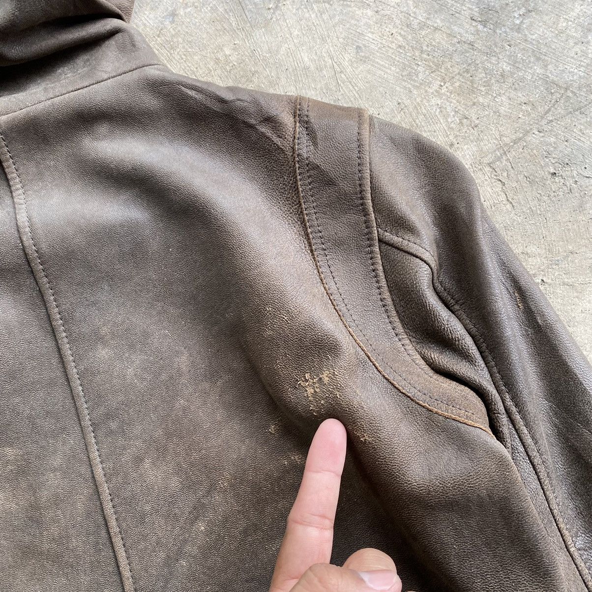 Vintage SPICK and SPAN Sheep Skin Hooded Jacket Size US S / EU 44-46 / 1 - 11 Thumbnail
