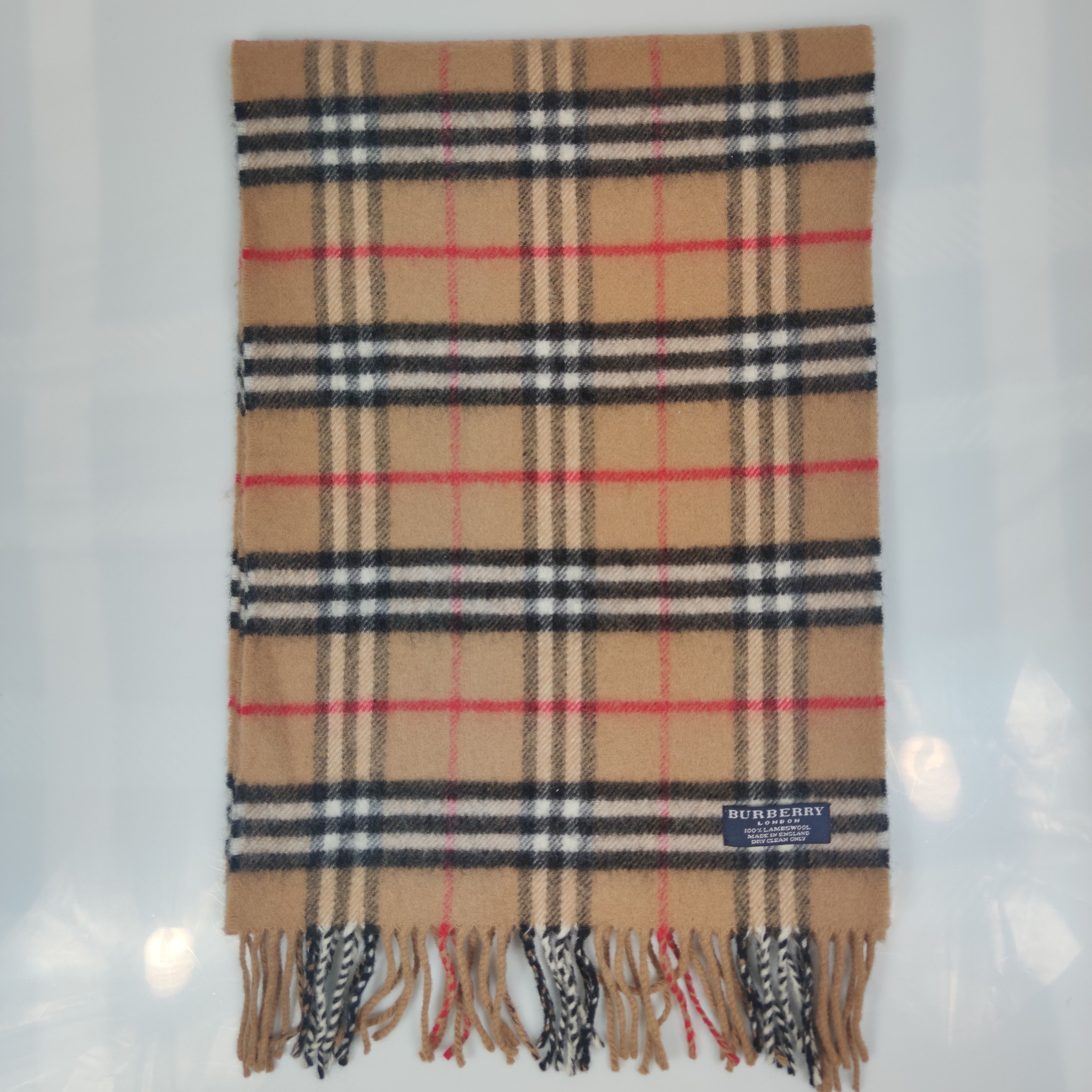 Burberry Burberry Nova Check Scarf/Muffler/Wool S488 Size ONE SIZE - 4 Thumbnail