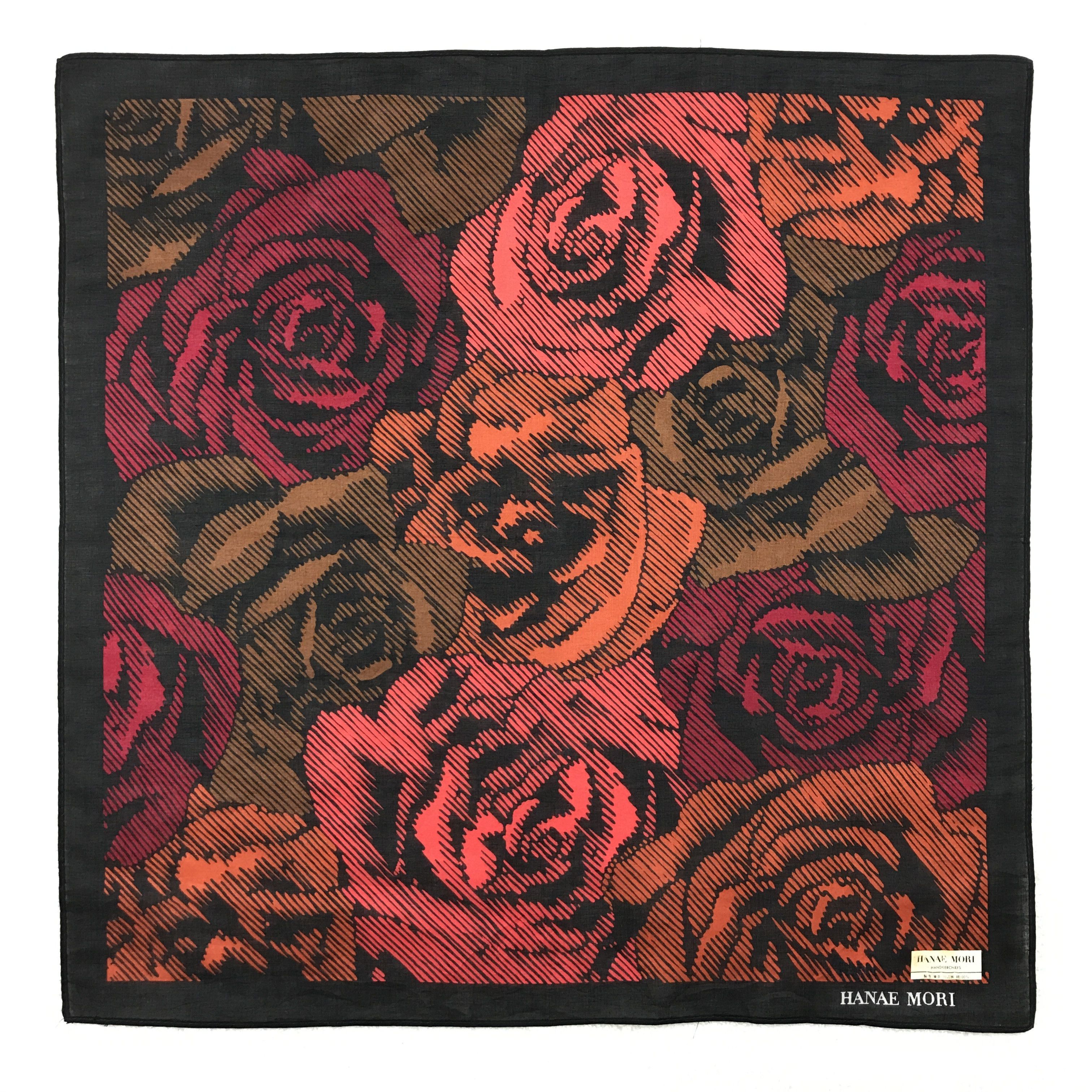 Hanae Mori × Japanese Brand × Vintage Vintage Hanae Mori Bandana Neckerchief Handkerchief Size ONE SIZE - 1 Thumbnail