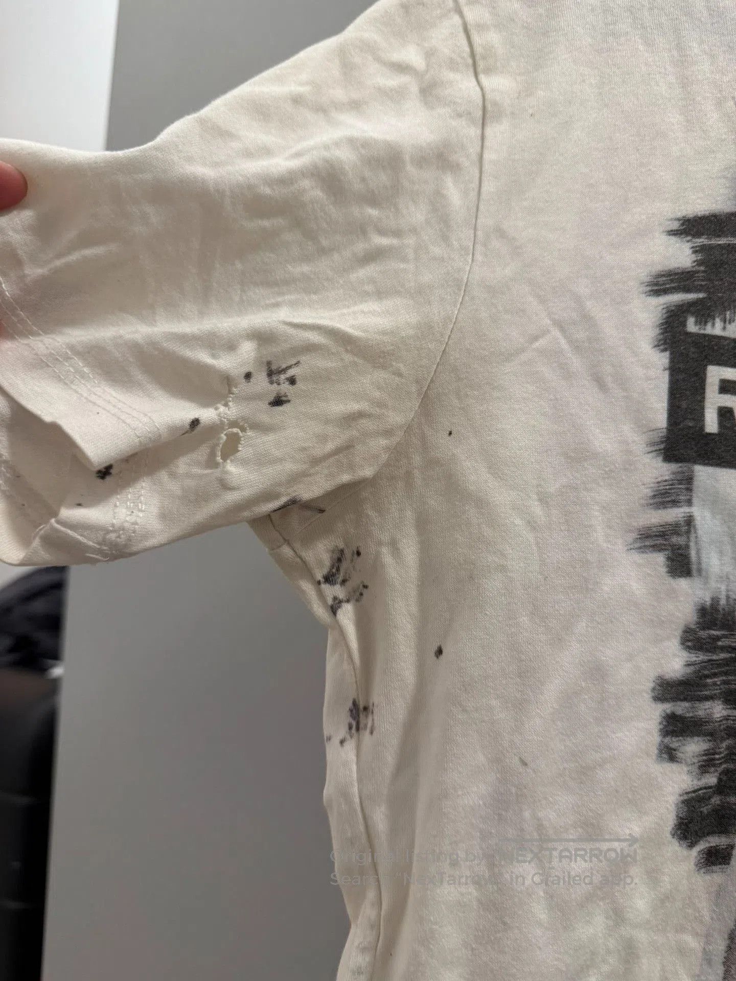 Raf Simons Raf Simons 06ss Observes Randomly Tee. Size US M / EU 48-50 / 2 - 4 Thumbnail