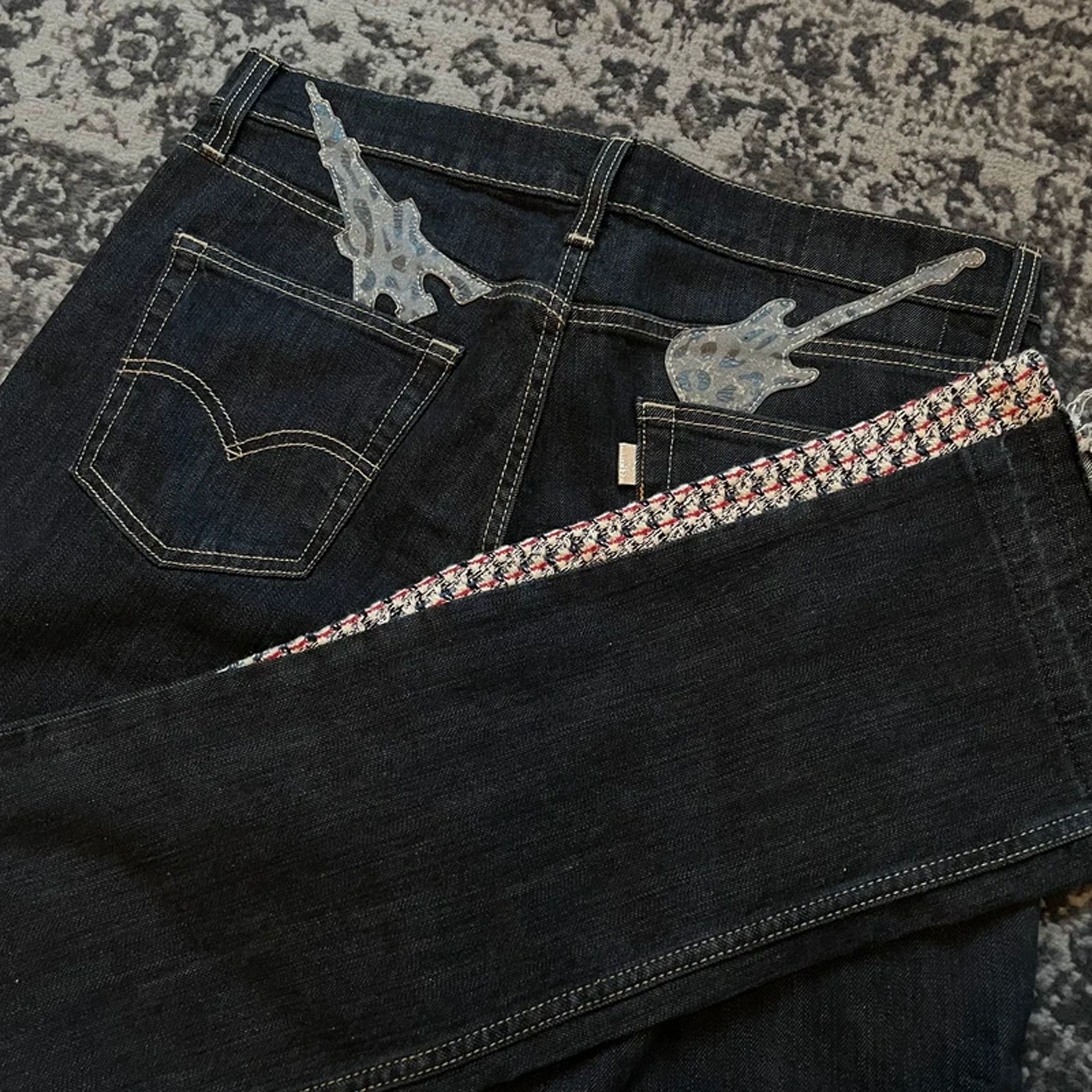 Hysteric Glamour DPOP World Reworked Flare Levi's Jeans Size US 34 / EU 50 - 2 Thumbnail