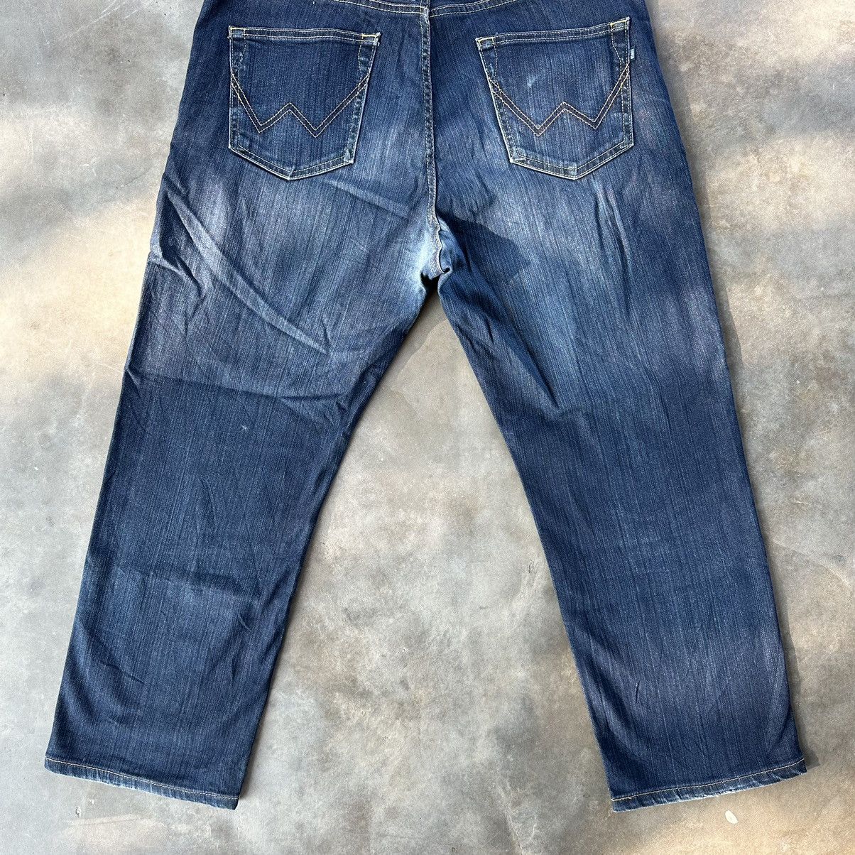Japanese Brand Vintage Edwin Faded Denim Jeans Pants Size US 36 / EU 52 - 13 Thumbnail