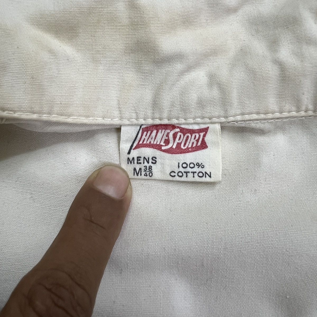Hanes 60s HANES SPORT COTTON SWING TOP JACKET ZIP TALON SIZE M Size US M / EU 48-50 / 2 - 19 Thumbnail