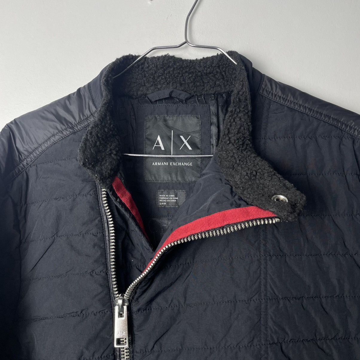 Armani Exchange Armani Exchange Asymmetrical Biker Jacket Size US S / EU 44-46 / 1 - 6 Thumbnail