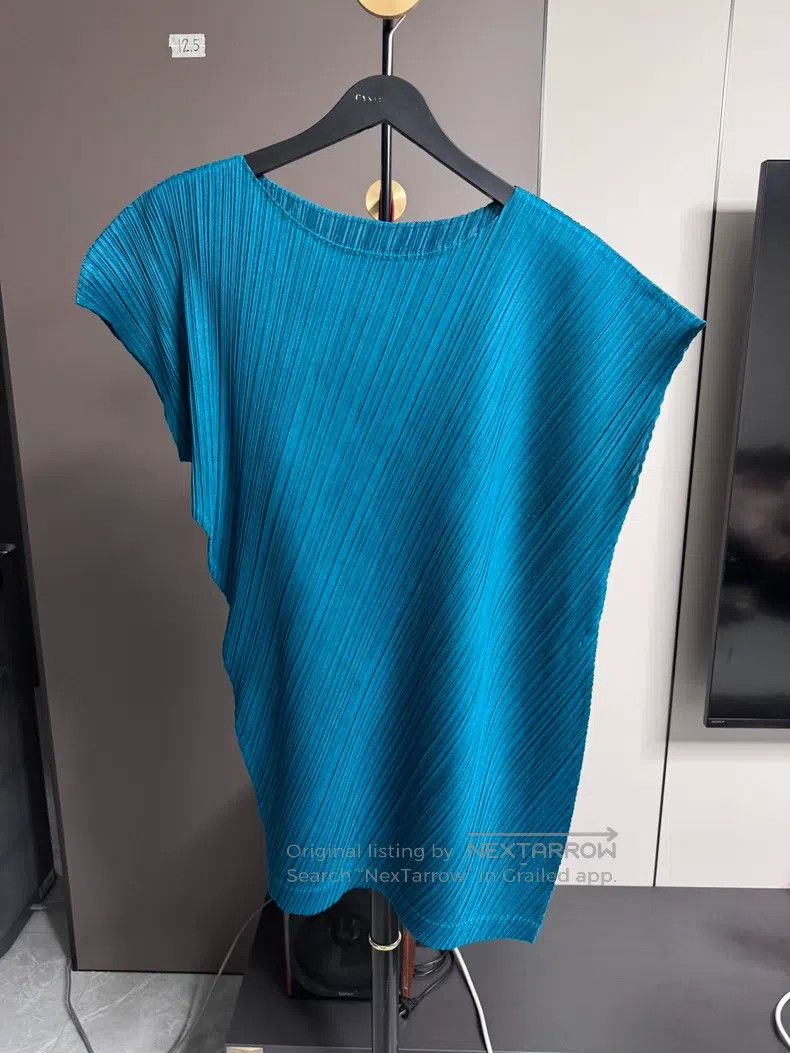 Issey Miyake Issey Miyake Twill Asymmetric Midi Top Size XL / US 12-14 / IT 48-50 - 1 Thumbnail