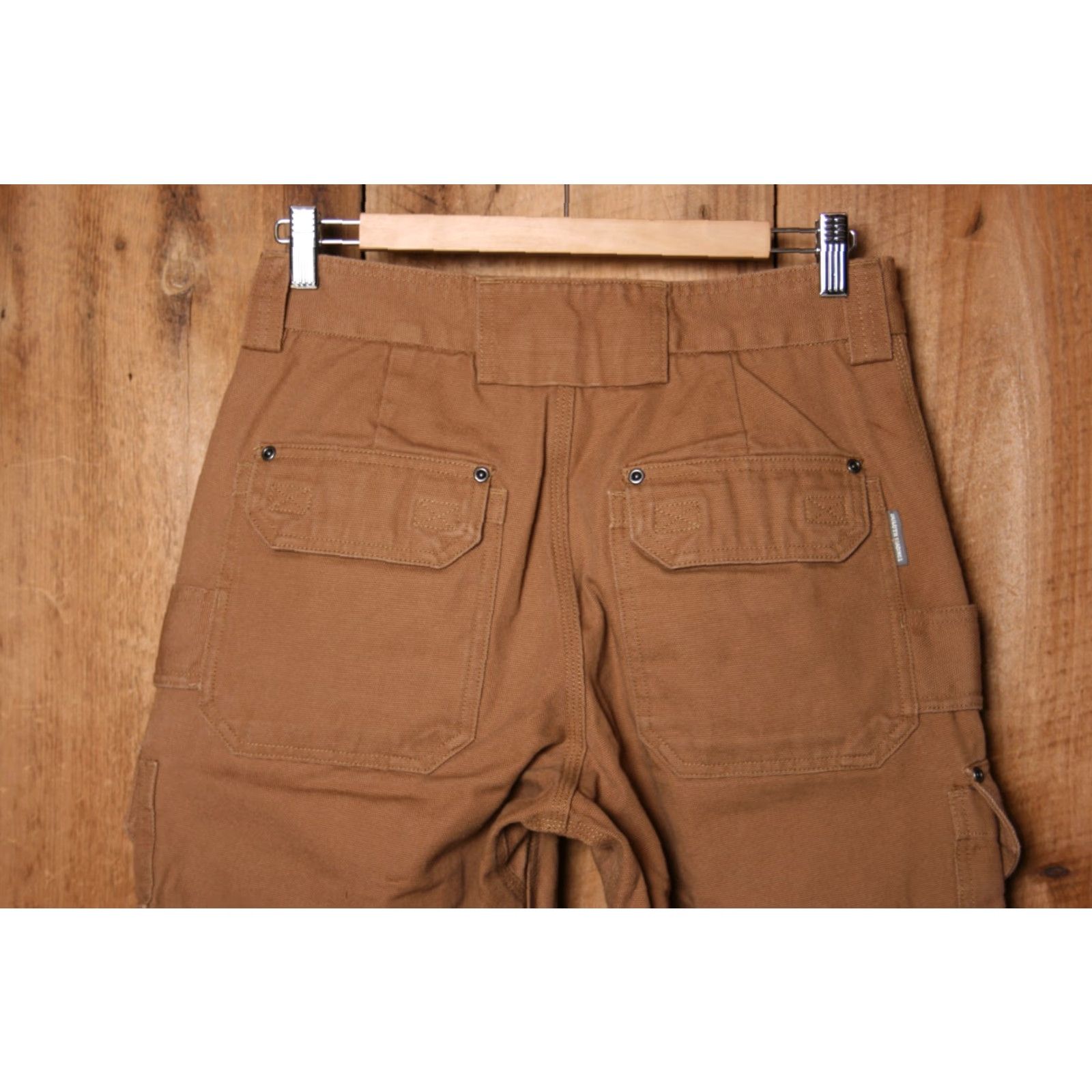 Vintage DULUTH Tan Firehose Canvas Relaxed Fit Cargo Pants Sz. 30x34 (Measure W29 L33) Mens Pants Cargo Tan 30 34 Relaxed Firehose Canvas Duluth Shoes? Size US 30 / EU 46 - 5 Thumbnail