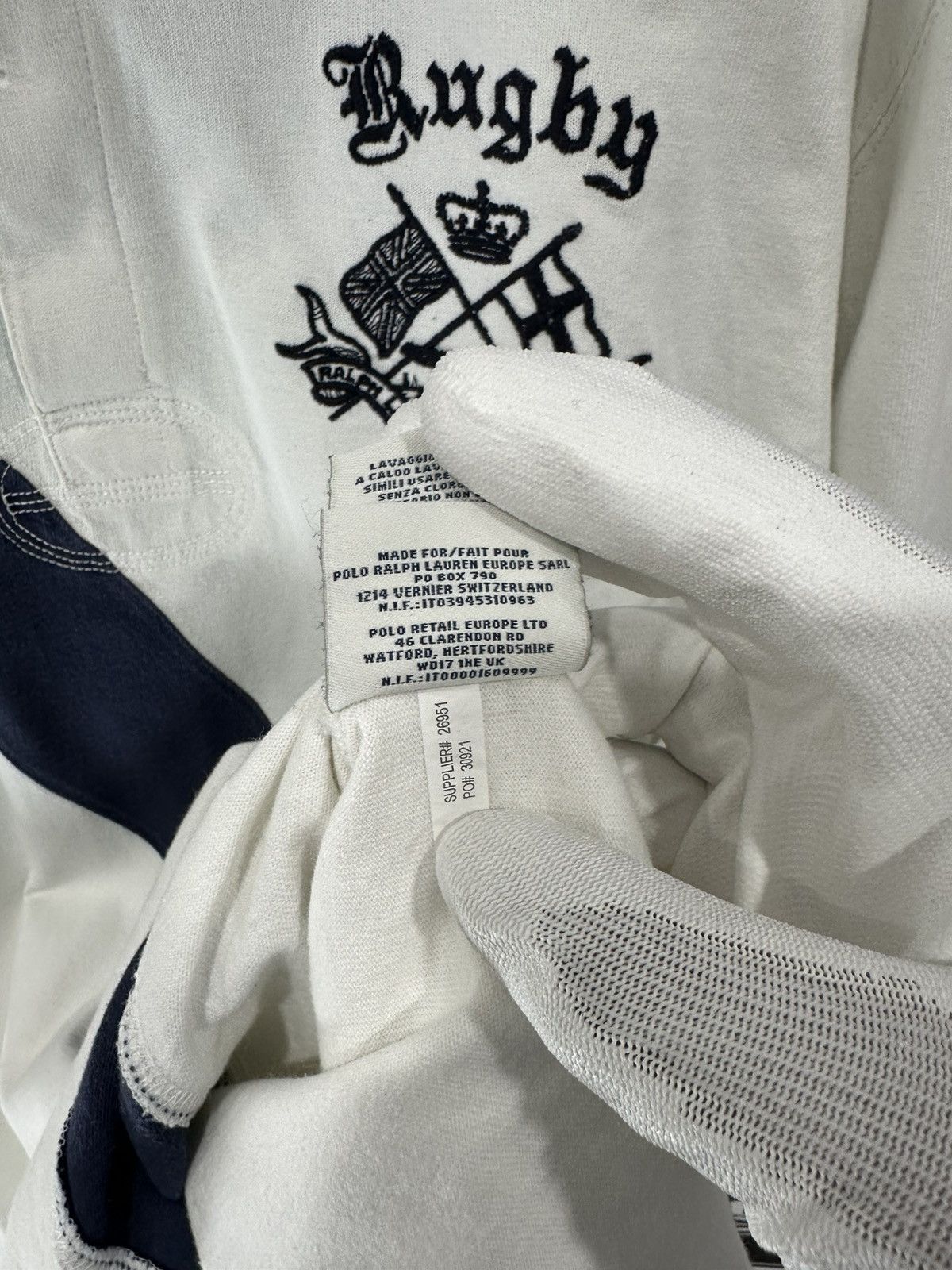 Rugby Ralph Lauren Rugby Ralph Lauren Old Boyz Rugby White XL Size US XL / EU 56 / 4 - 7 Thumbnail