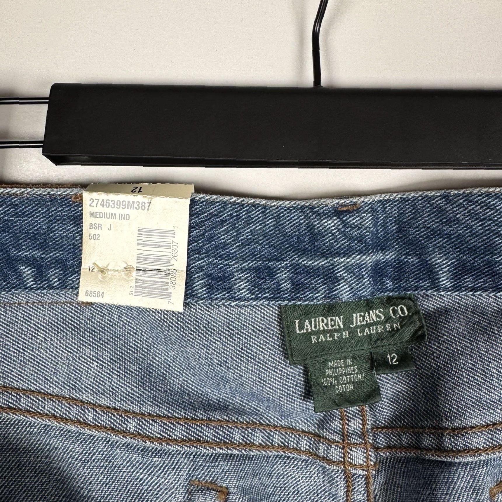 Ralph Lauren VINTAGE Ralph Lauren Denim Carpi Jeans Capri's - Lauren Jeans Capri's - Women's 12 Inseam 21" - 90s Blue Jeans Size 34" / US 12 / IT 48 - 7 Thumbnail