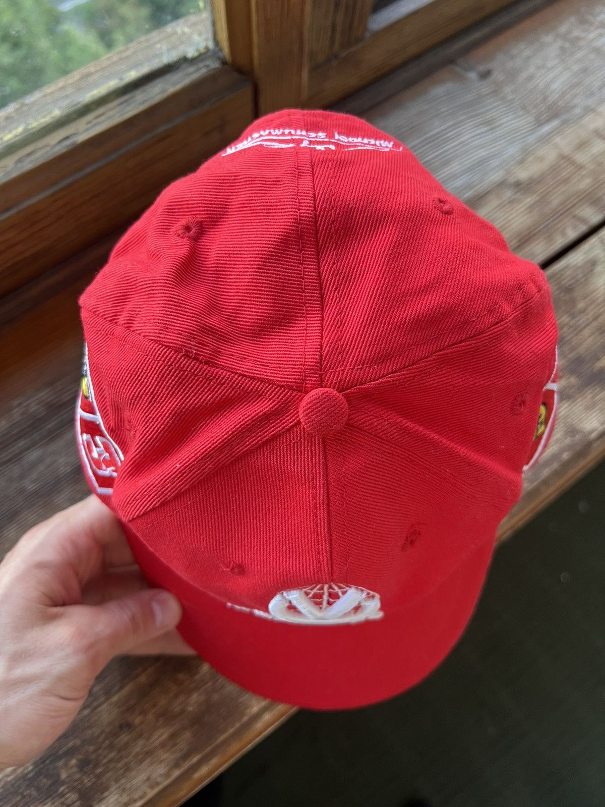 Ferrari Vintage F-1 Ferrari Schumacher Racing Trapper Hat Y2K Size ONE SIZE - 11 Thumbnail