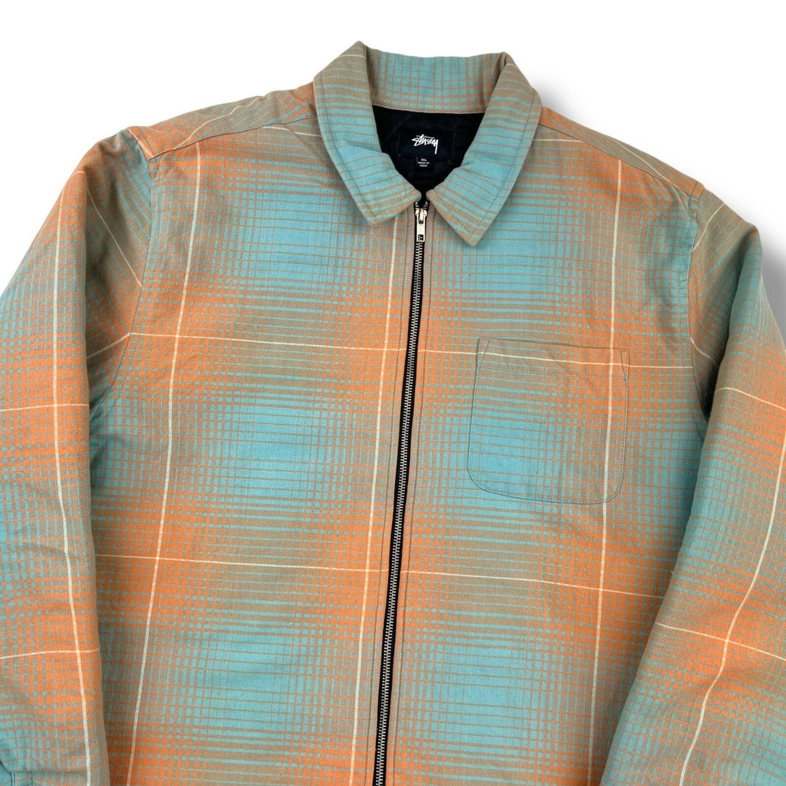 Stussy Stussy Plaid Padded Overshirt Size US XL / EU 56 / 4 - 1 Thumbnail