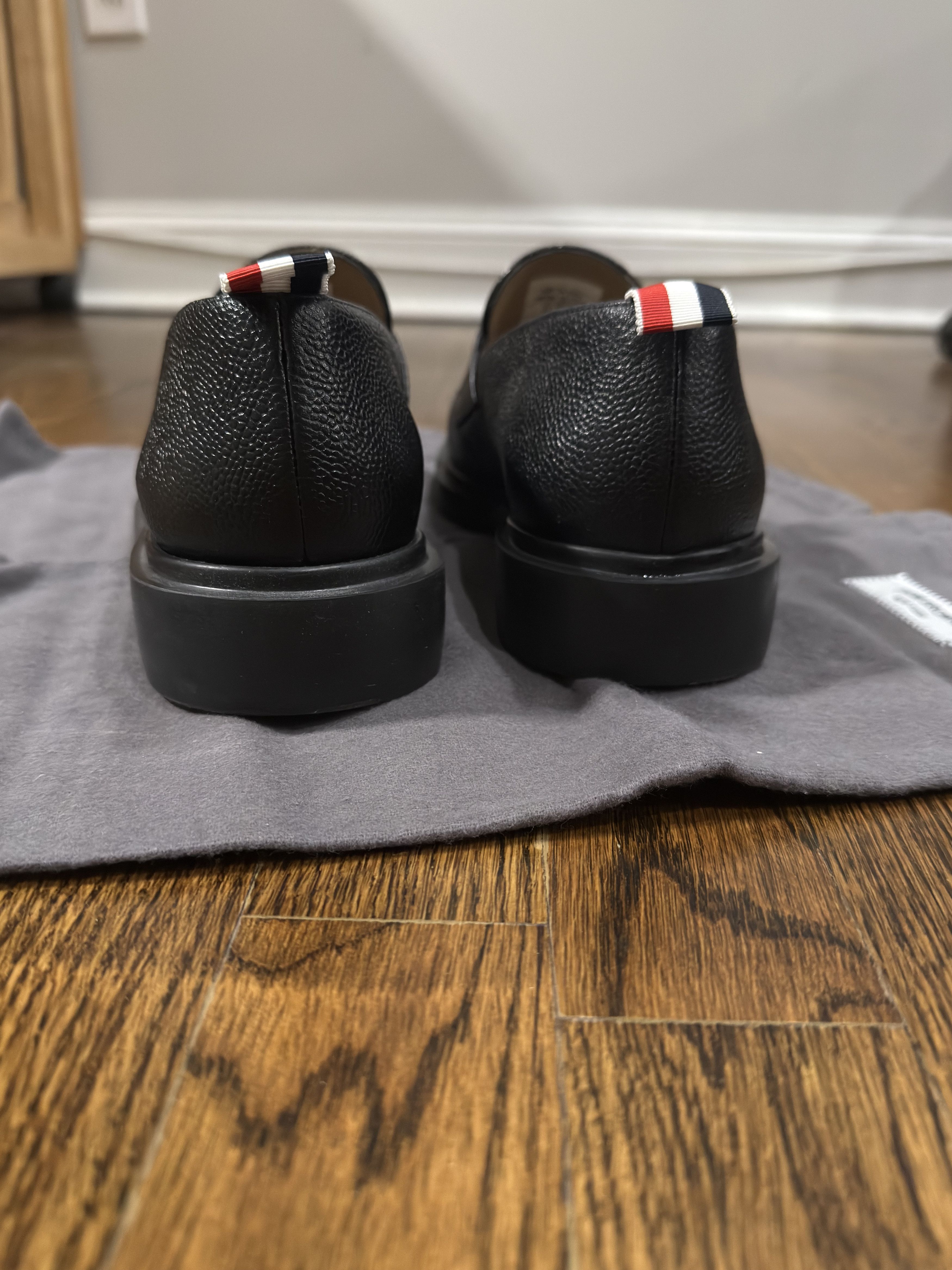 Thom Browne Thom Browne Pebble Grain Penny Loafer Black Size 8 Size US 8 / EU 41 - 5 Thumbnail