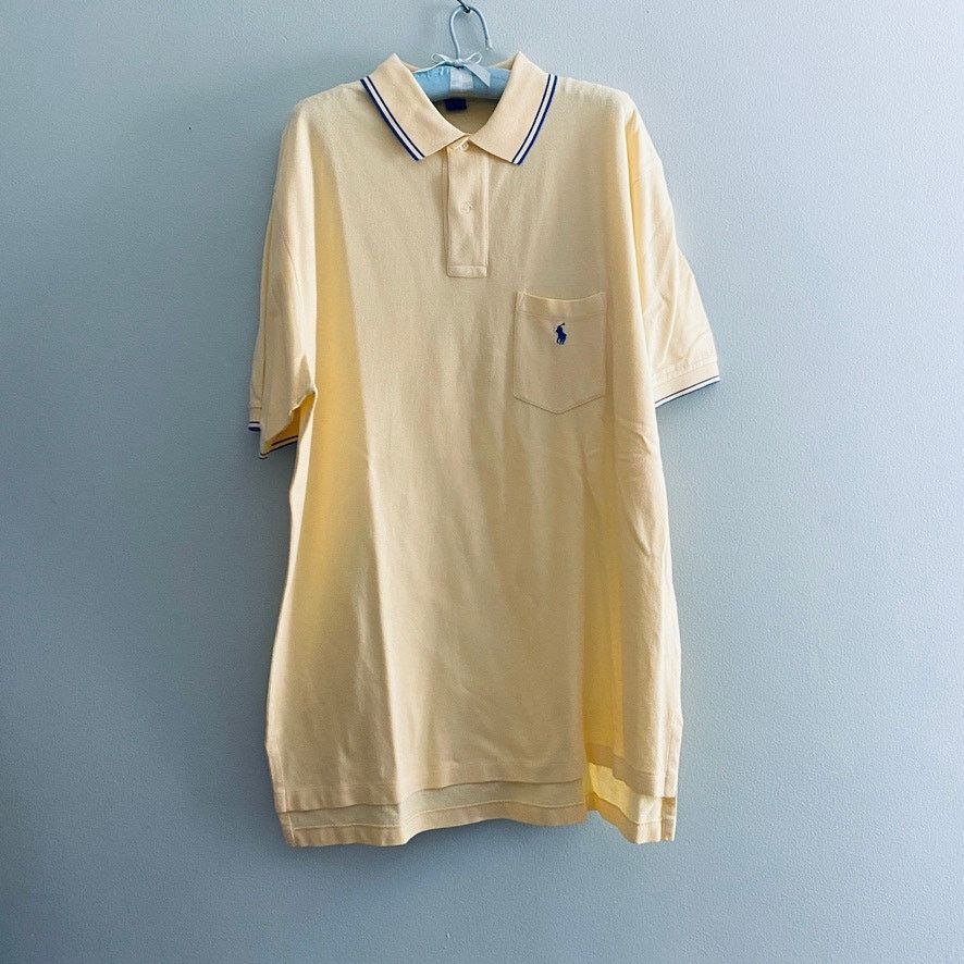 Polo Ralph Lauren Polo RL yellow polo shirt Size US L / EU 52-54 / 3 - 2 Thumbnail
