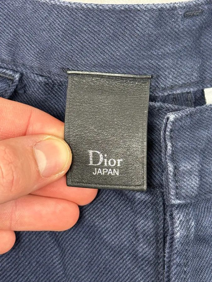 Dior 2010s Dior Blue Slim Denim Jeans by Kris Van Assche Size US 32 / EU 48 - 10 Thumbnail
