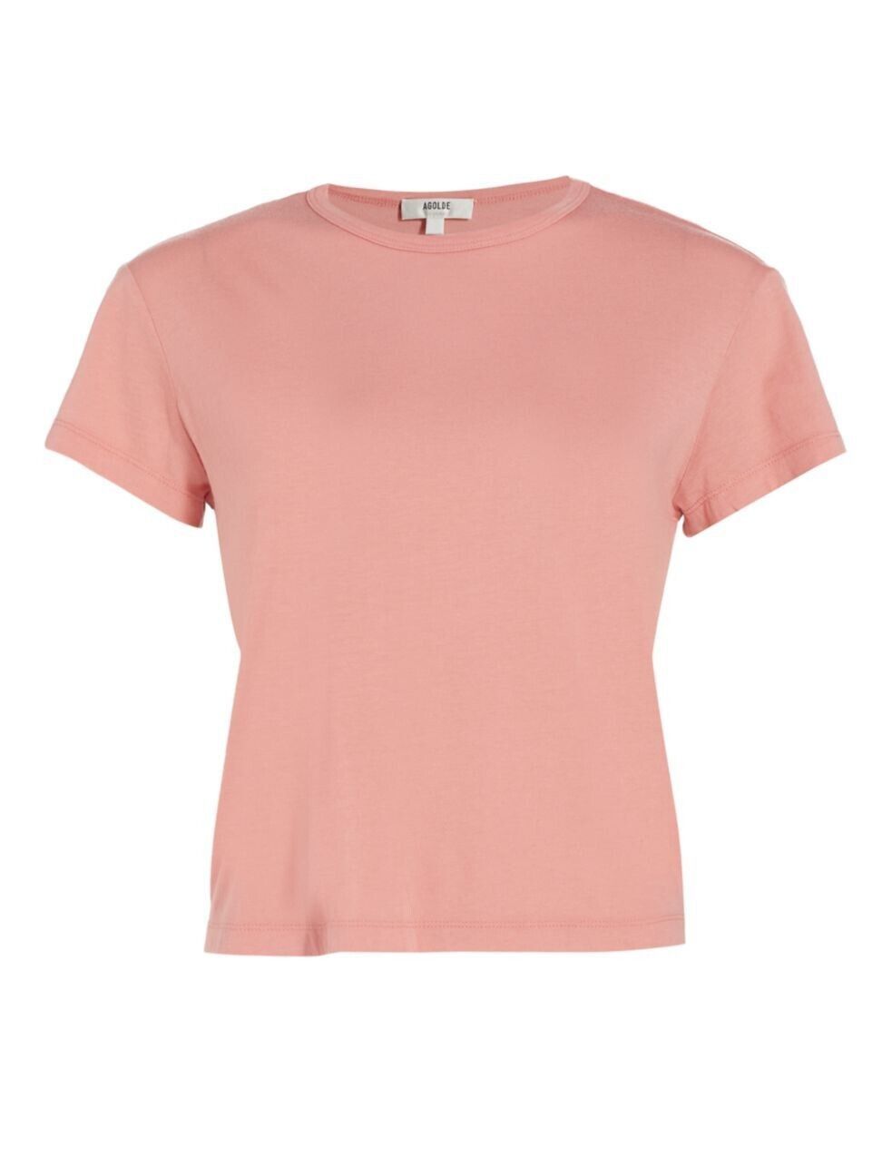 Agolde AGOLDE Short Drew Tee in Smoothie ( S ) Size S / US 4 / IT 40 - 2 Thumbnail