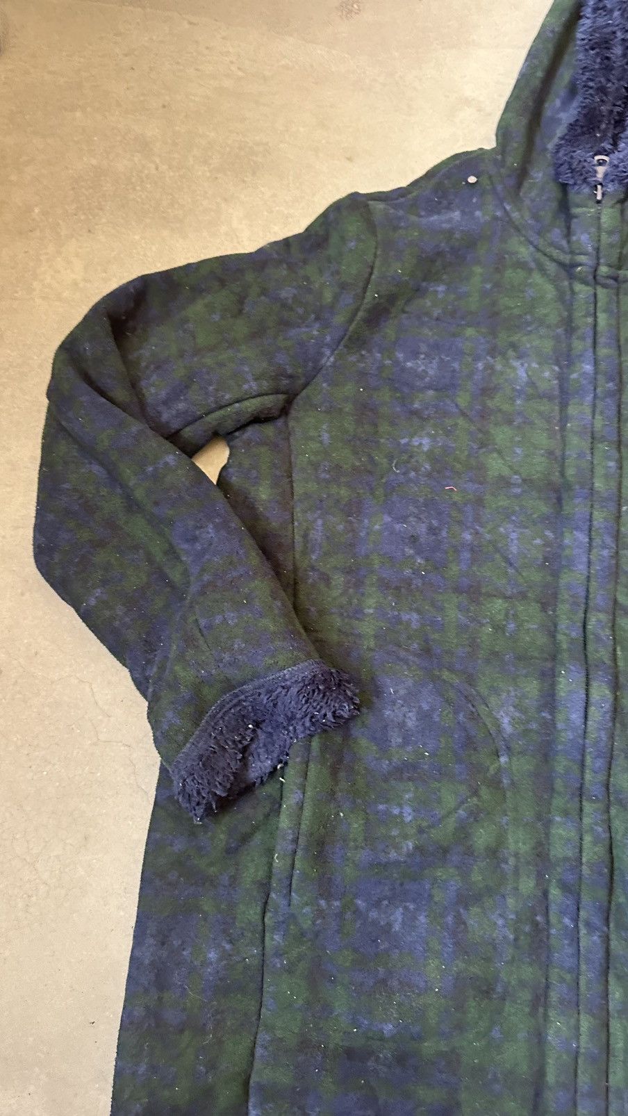 Uniqlo UNIQLO FLEECE CHECKERED PARKA Size US M / EU 48-50 / 2 - 5 Thumbnail