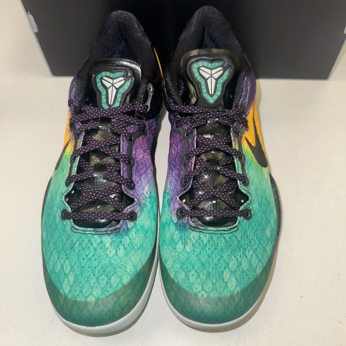 Nike Size 8 - Nike Kobe 8 System Easter Multicolor 555035-302 Size US 8 / EU 41 - 4 Thumbnail