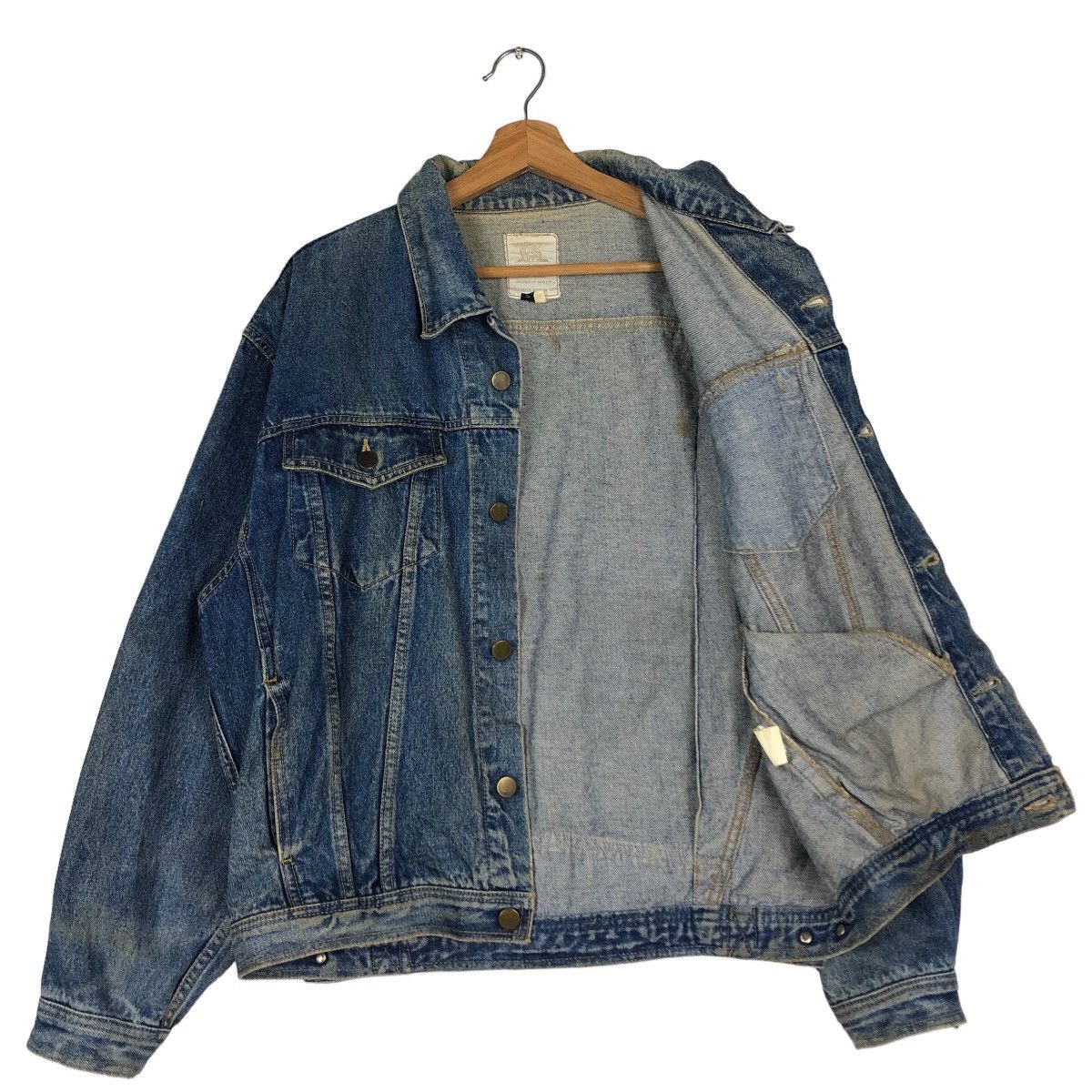Japanese Brand 🔥Vtg Trucker Denim Jacket Bendorn Japan Issey Miyake Size US M / EU 48-50 / 2 - 11 Thumbnail