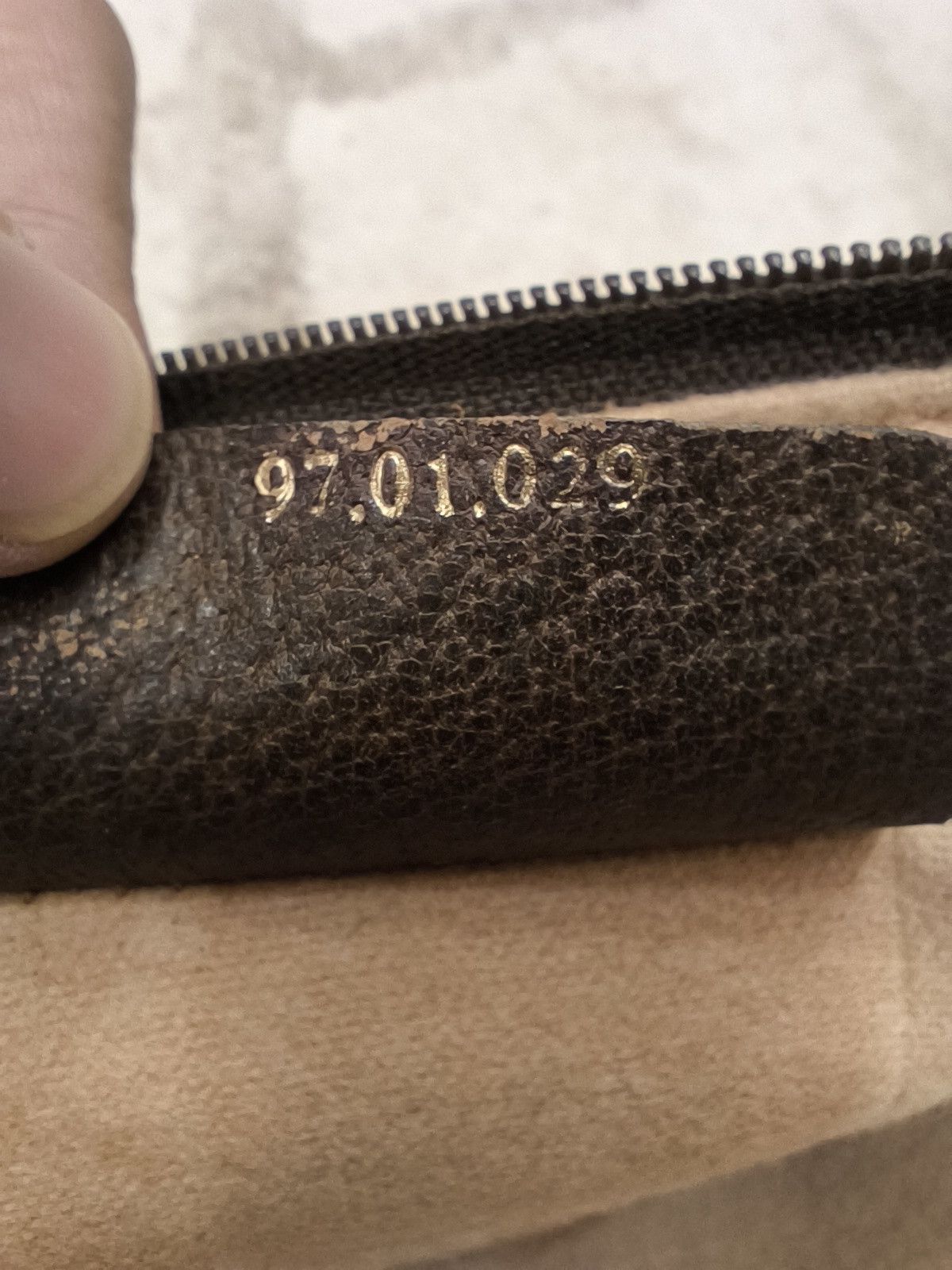 Gucci Gucci Brown GG Supreme Clutch Bag Beige Bag Size ONE SIZE - 9 Thumbnail