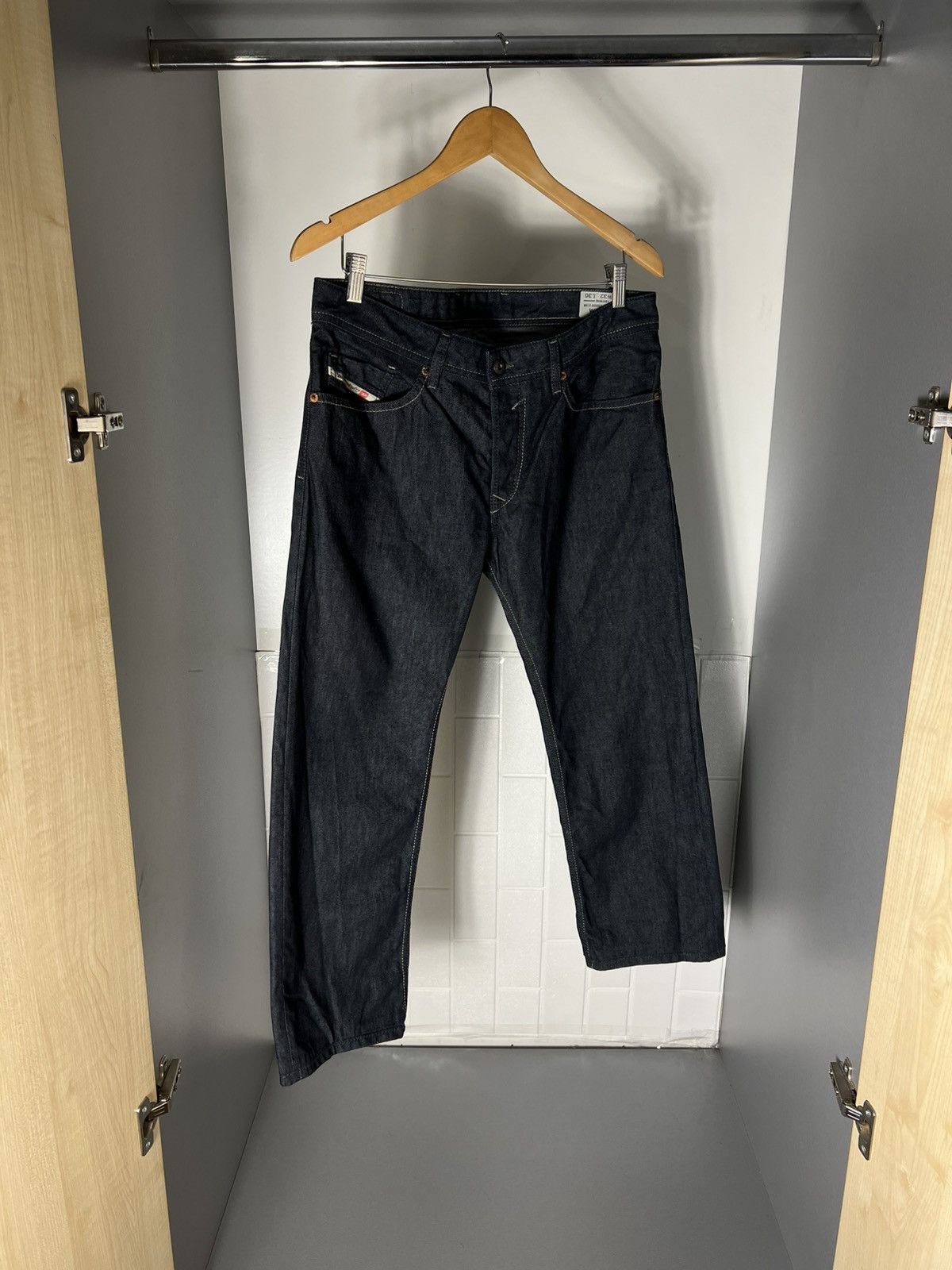 Diesel VINTAGE DIESEL INDUSTRY DENIM DIVISION JEANS CASUAL Y2K 90s Size US 32 / EU 48 - 6 Thumbnail