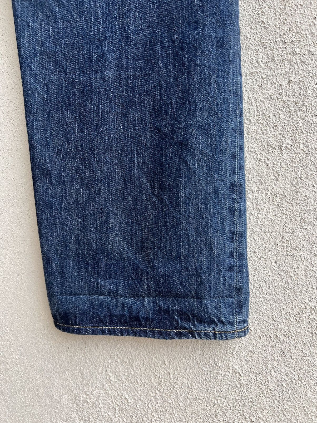 Heller's Cafe Dubbleworks X Warehouse Fade Denim Selvedge Jeans Size US 34 / EU 50 - 21 Thumbnail