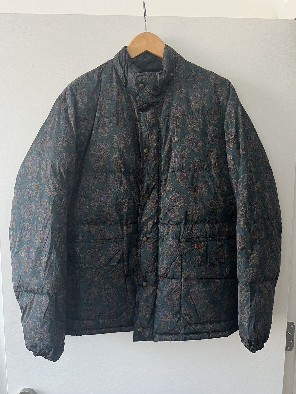 Noah Noah Cashball Paisley Puffer Jacket | Grailed