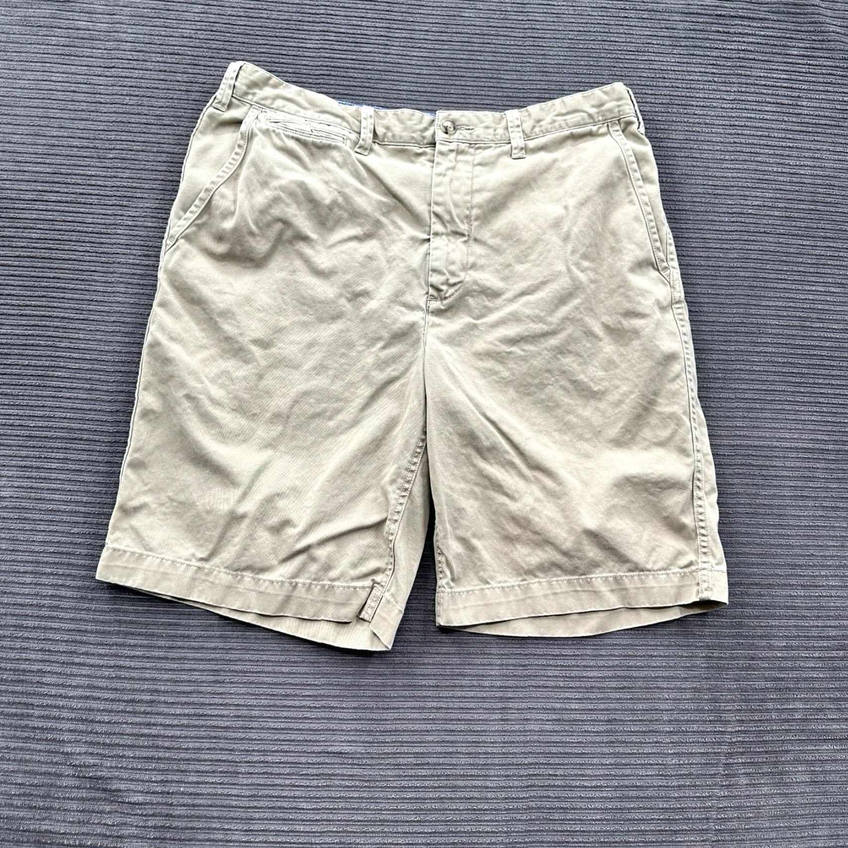 Polo Ralph Lauren Polo Ralph Lauren Chino Shorts Men 32 Brown Cotton Outdoors Golf Preppy Casual Flat Front 5-Pocket Regular Size US XS / EU 42 / 0 - 2 Thumbnail