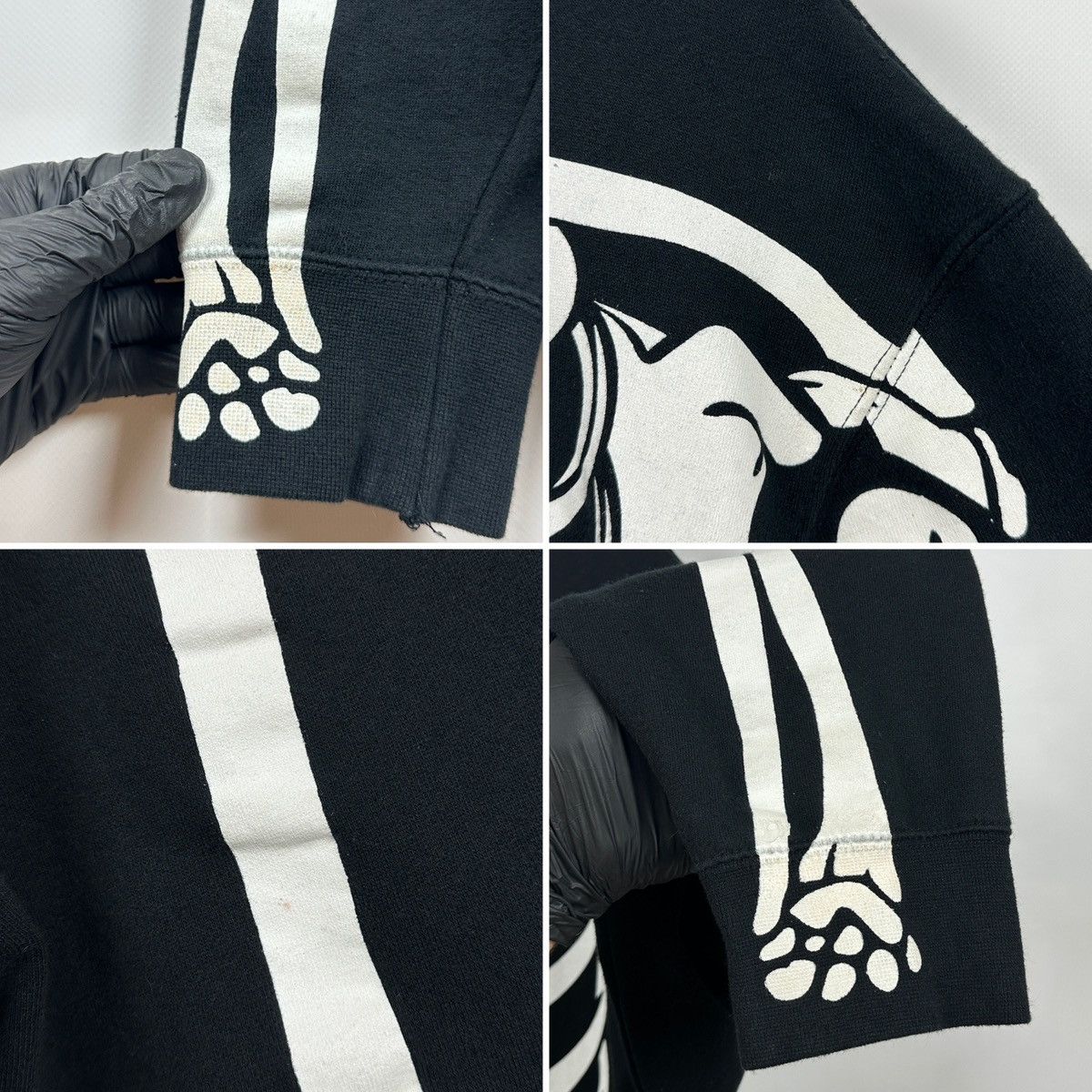LRG 2006 Vintage LRG Dead Serious Skeleton Hoodie Size US XL / EU 56 / 4 - 22 Thumbnail