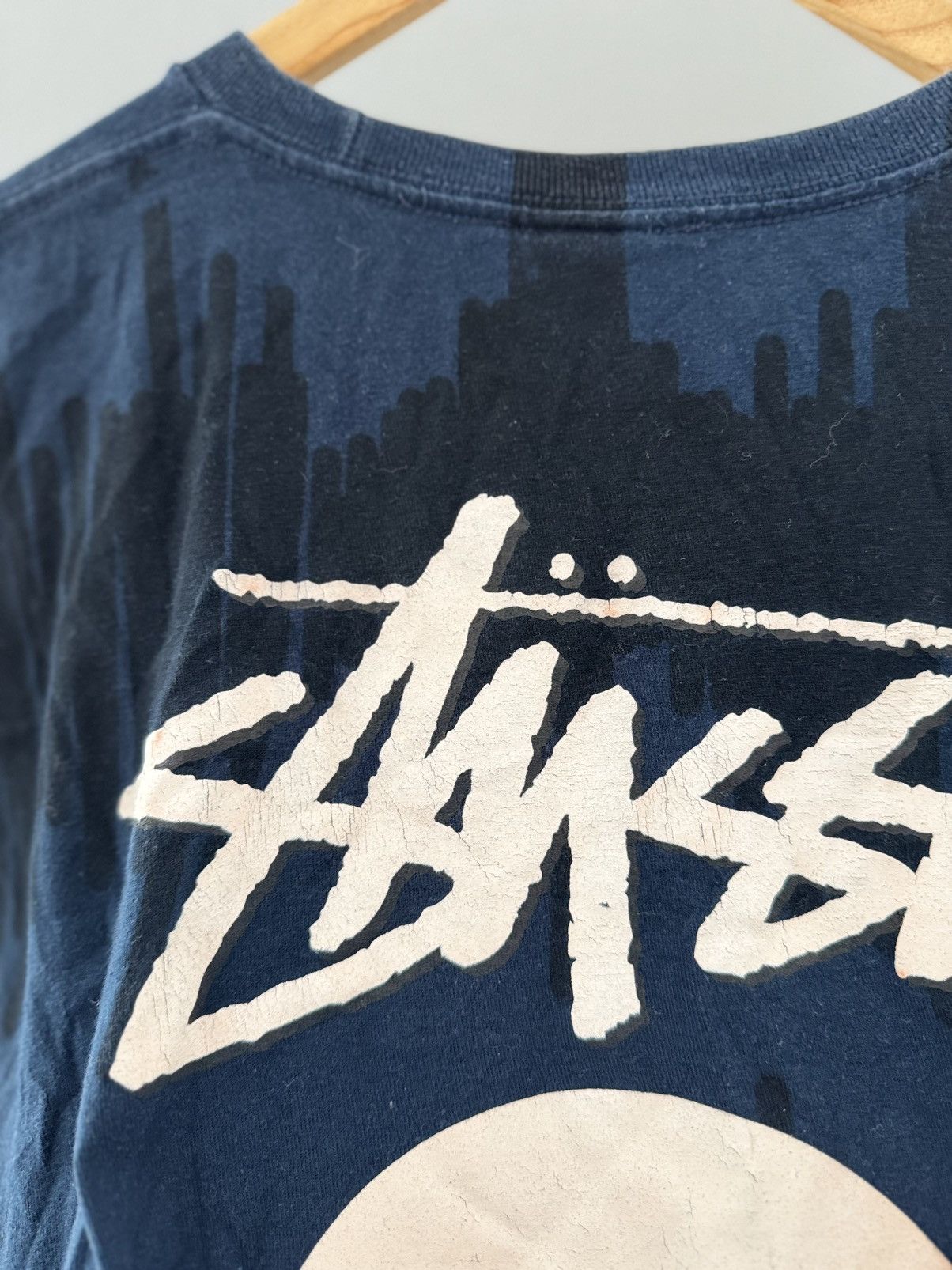 Stussy Stussy 8 Noise Tee 'Navy' T-shirt Size US L / EU 52-54 / 3 - 12 Thumbnail