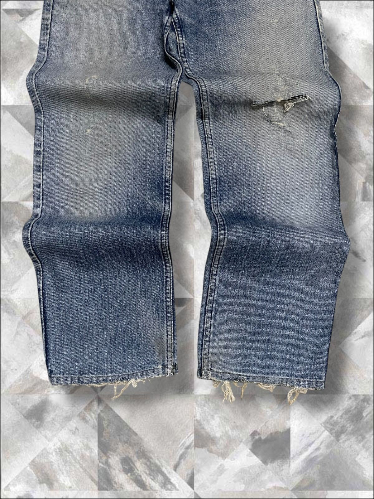 Levi's Vintage Clothing Vintage 1990s Og Levis Designer 533 Distressed Denim Size US 29 - 3 Thumbnail