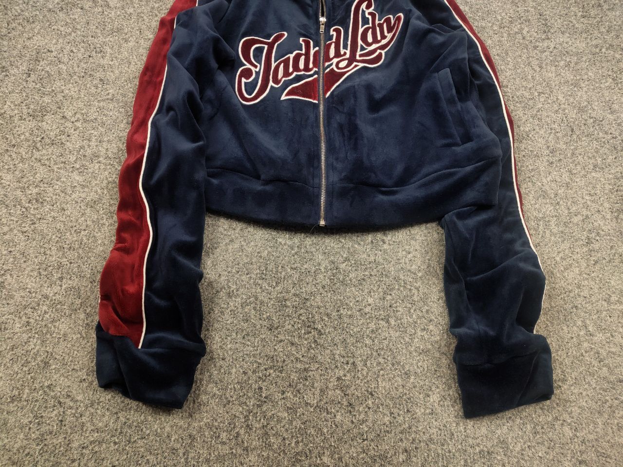 Jaded London Jaded London Y2K co-ords zip up velour cropped pullover Size M / US 6-8 / IT 42-44 - 7 Thumbnail