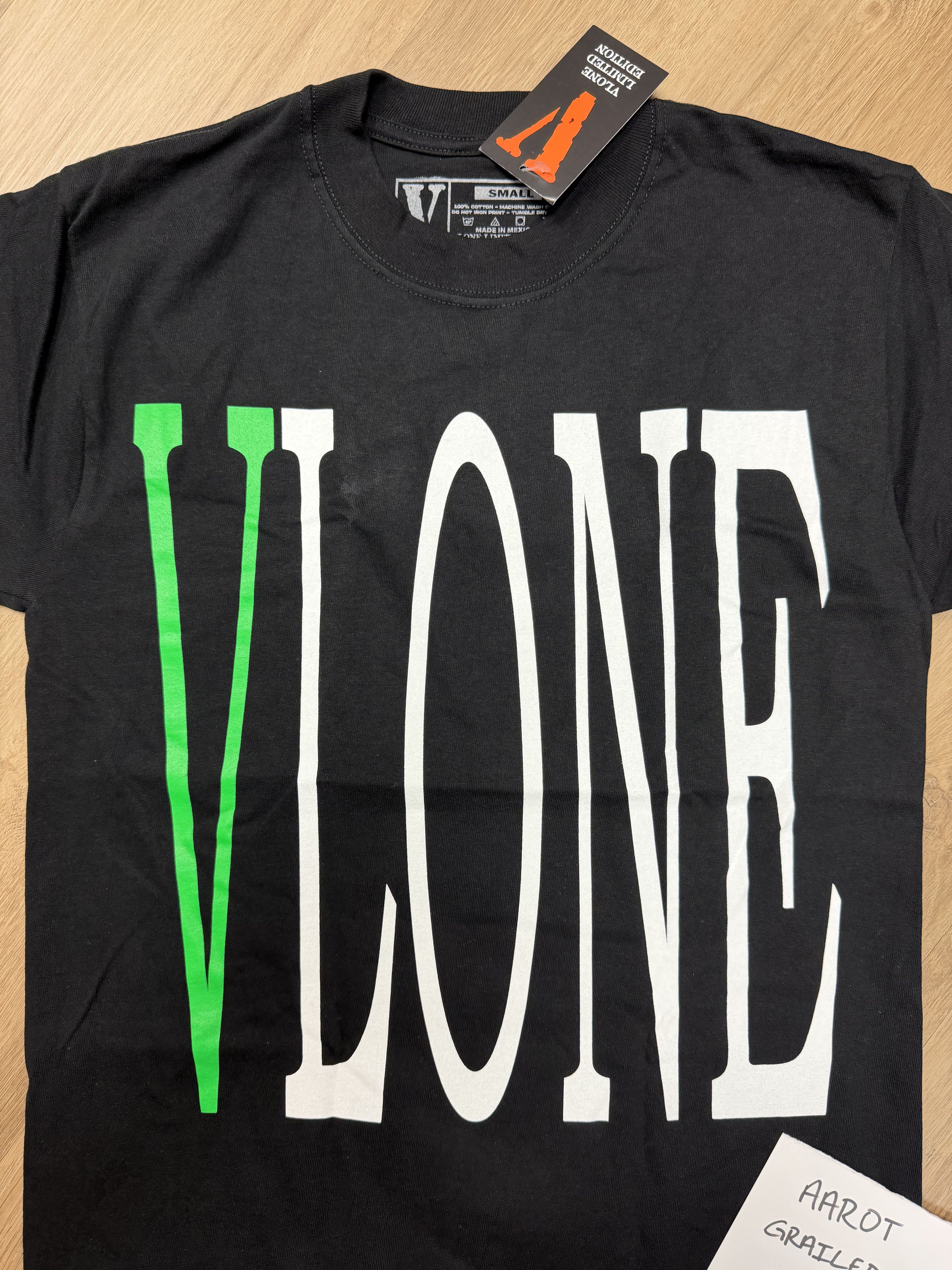 Vlone VLONE Staple T-Shirt Black/Green Size US S / EU 44-46 / 1 - 2 Thumbnail