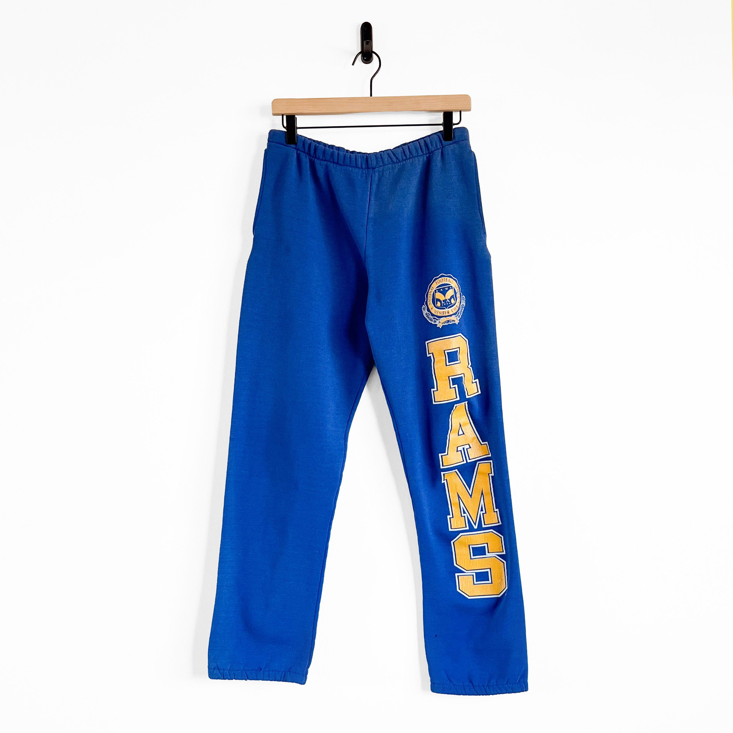 VTG 80's Nutmeg NFL Rams Football Logo Sweatpants USA