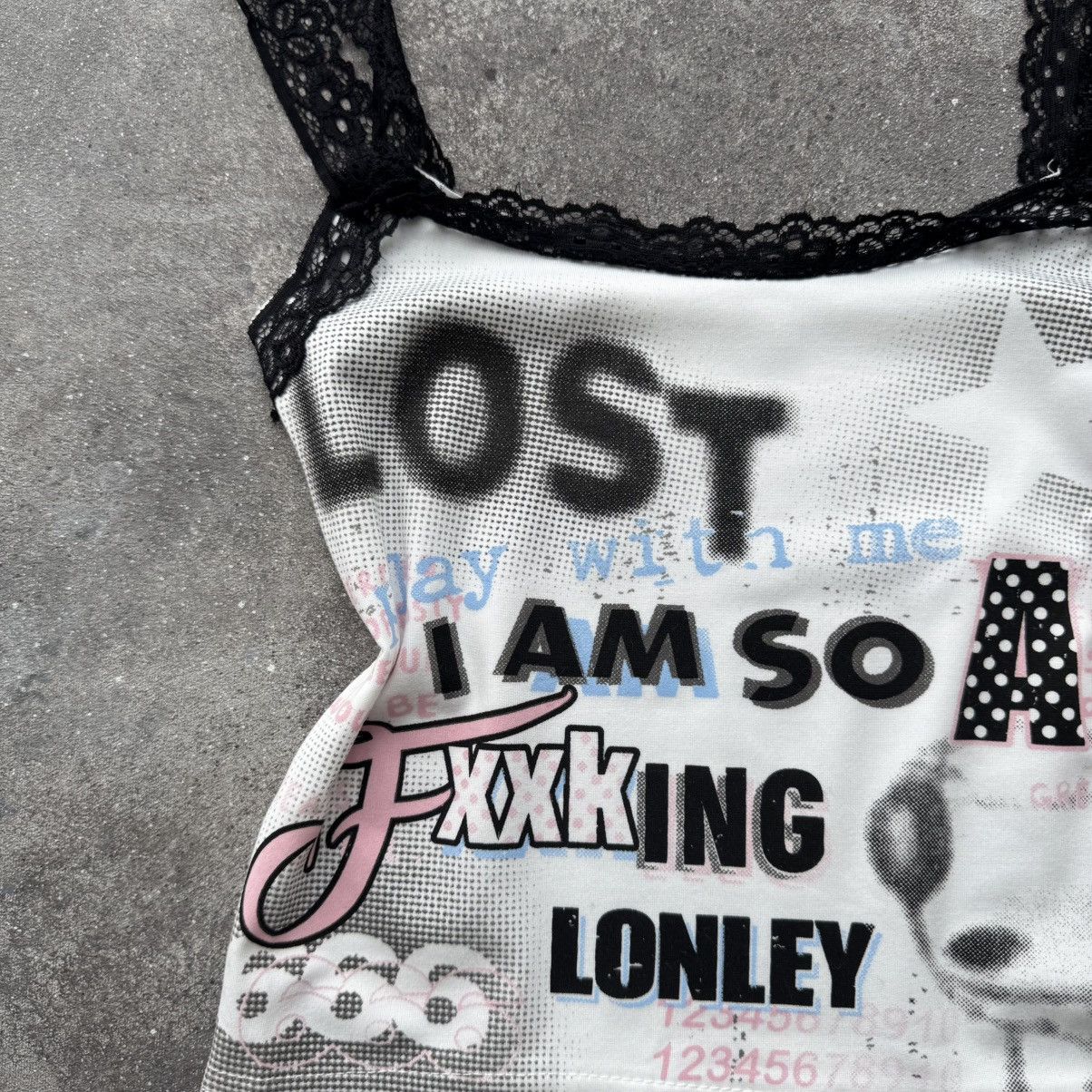 Hysteric Glamour Amazing 2000’s Aesthetic Gothic Y2K Glamour Tank Top Size US S / EU 44-46 / 1 - 2 Thumbnail