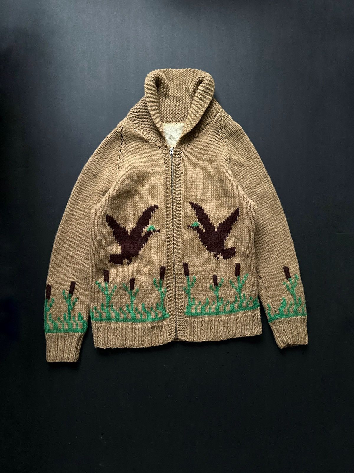 Eddie Bauer × Kanata Hand Knits × Vintage Cowichan Hand Knit Wool