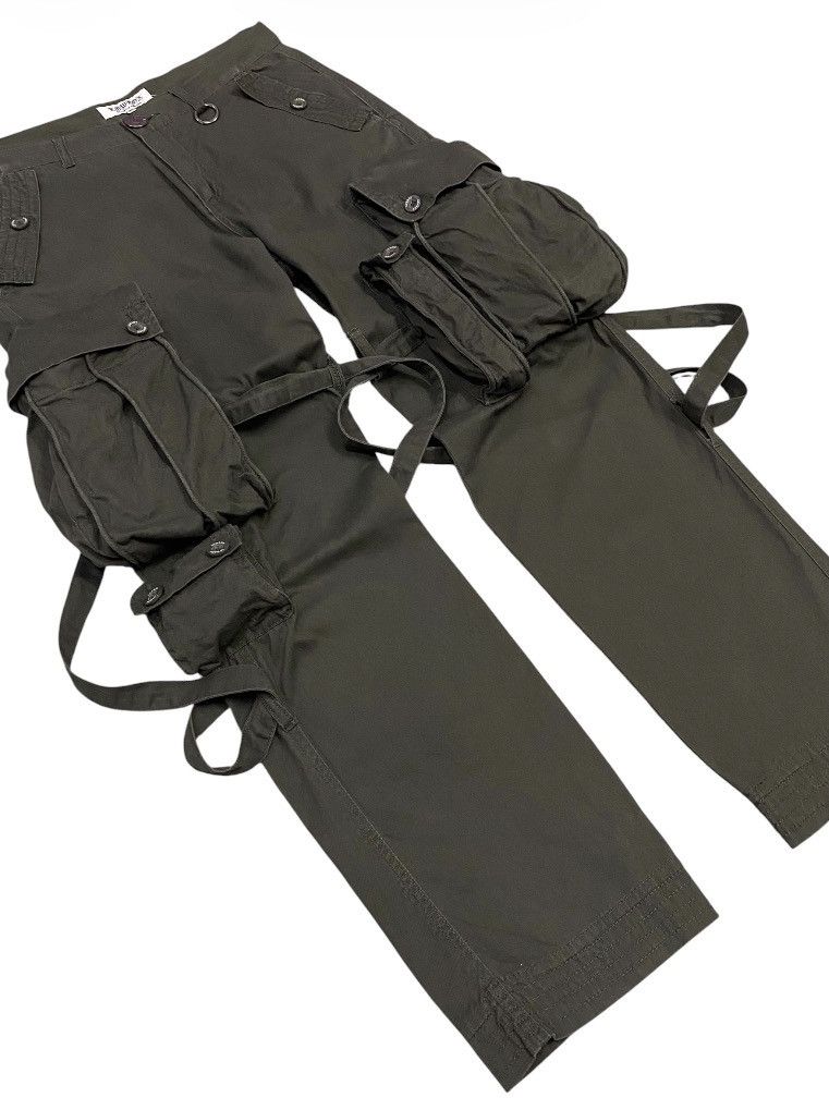 LOWBOX Lowbox Bondage Multipocket Cargo Pants Size US 32 / EU 48 - 18 Thumbnail