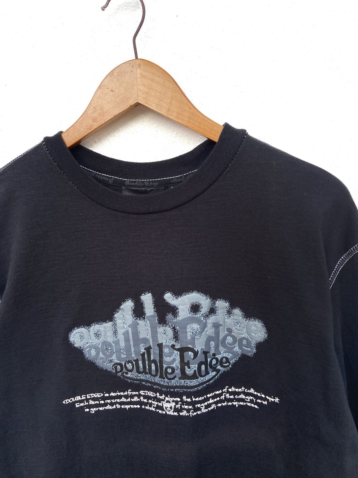 Double Edge t shirt long sleeve if six was nine