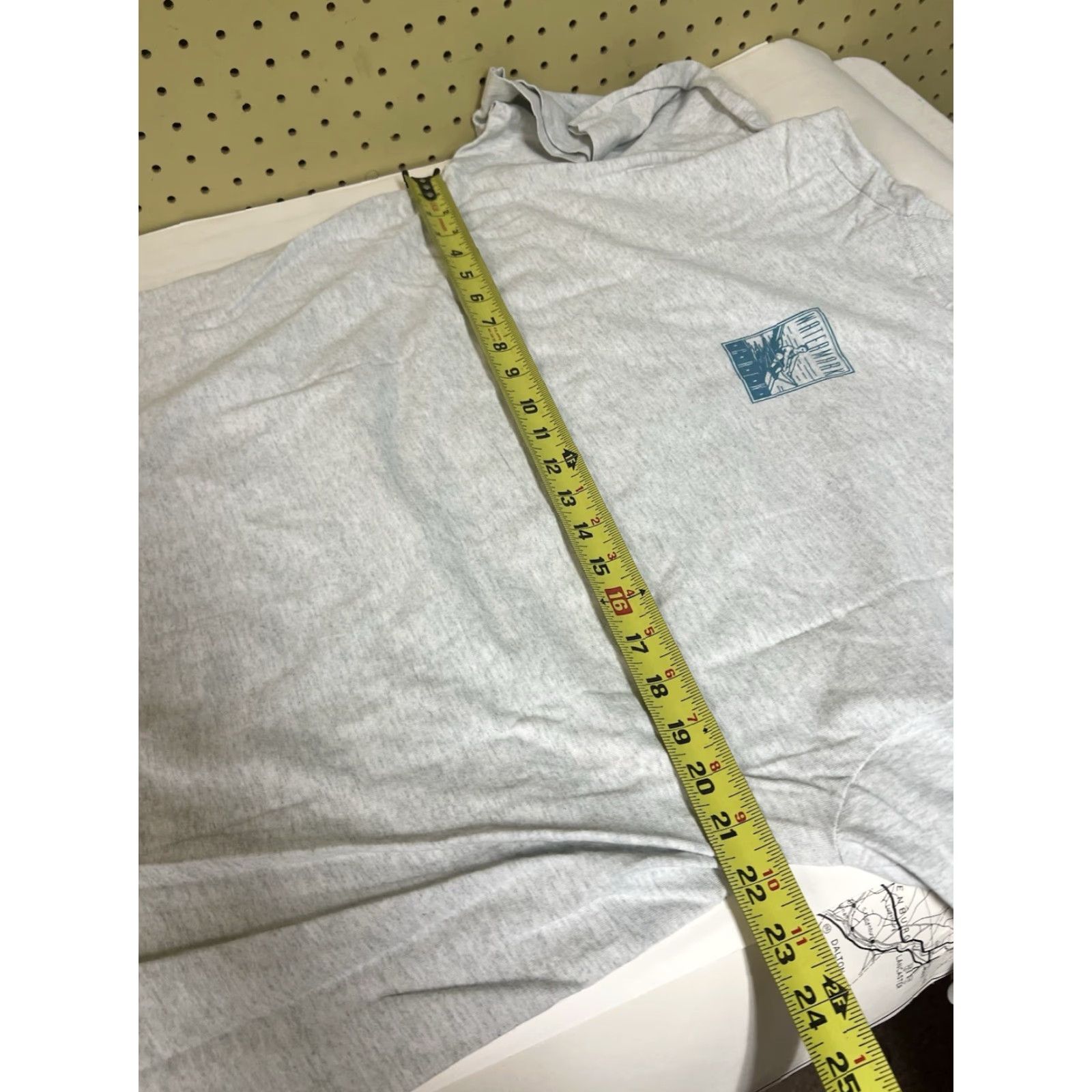 Fruit Of The Loom VINTAGE Fruit of the Loom Crew Short Sleeve T-Shirt Mens XL Gray USA Oars Watermark Imprimis Tee Size US XL / EU 56 / 4 - 7 Thumbnail
