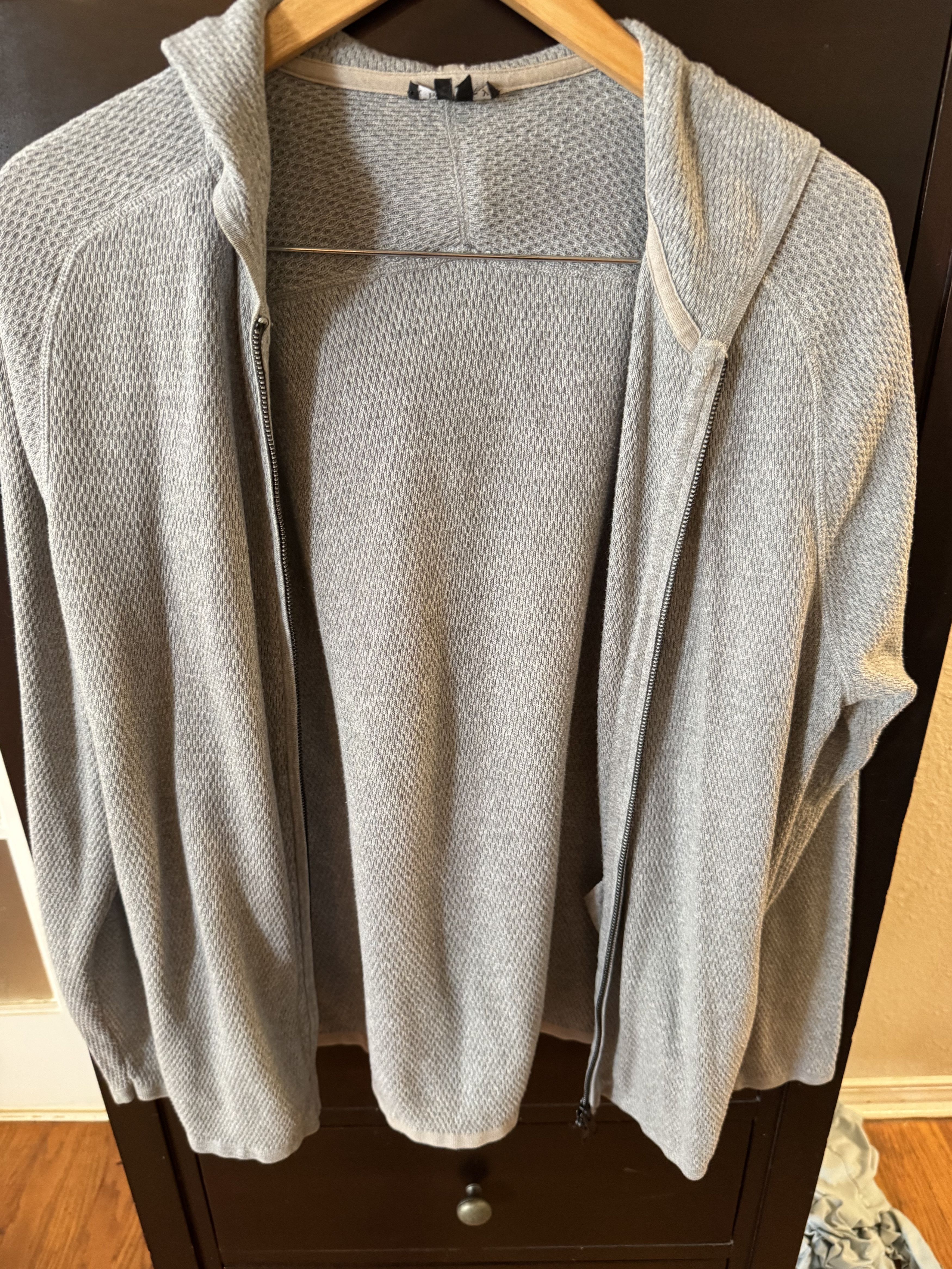 Theory Theory Grey Hoodie. No Defects. US L. Size US L / EU 52-54 / 3 - 1 Thumbnail