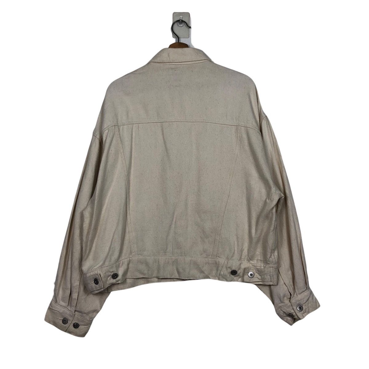 Japanese Brand 📌Vintage Denim Jacket Biker Rag Machine Cargo Pockets Size US M / EU 48-50 / 2 - 9 Thumbnail