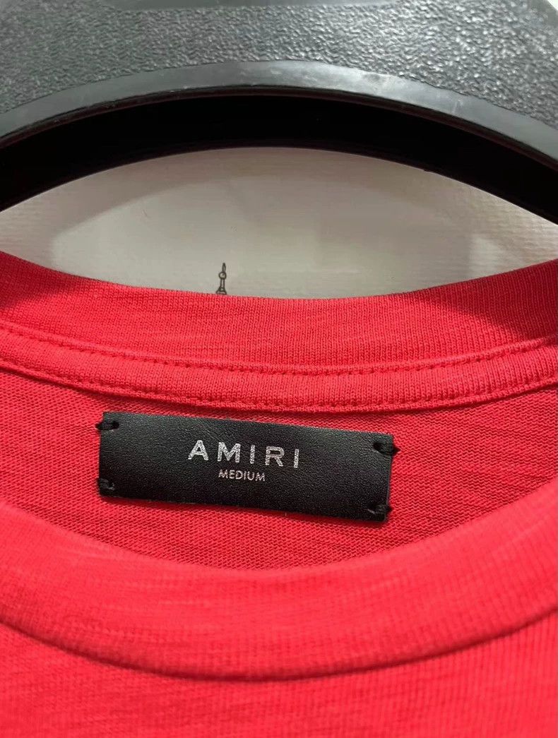 Amiri Amiri 17ss Gunshot Shot Bullet Shannel Destruction Red Shor Size US M / EU 48-50 / 2 - 3 Thumbnail