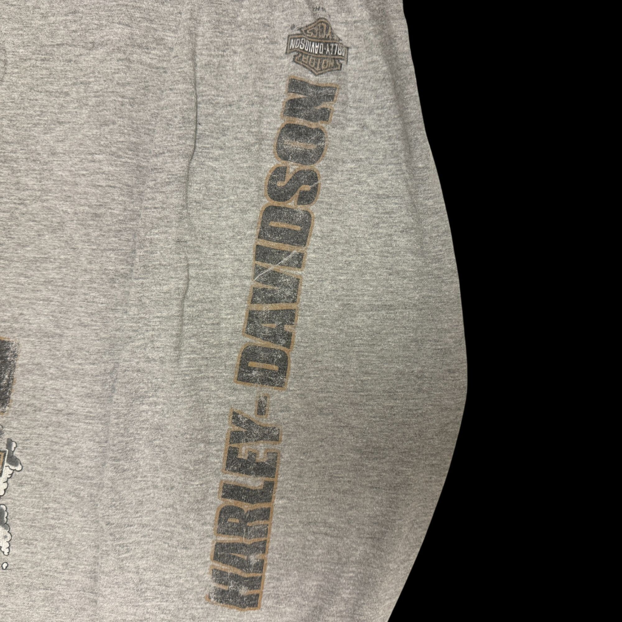 Harley Davidson H-D 2005 LOONEY TUNES Motorcycle Biker SPELLOUT L/S Shirt 2X Size US XXL / EU 58 / 5 - 5 Thumbnail
