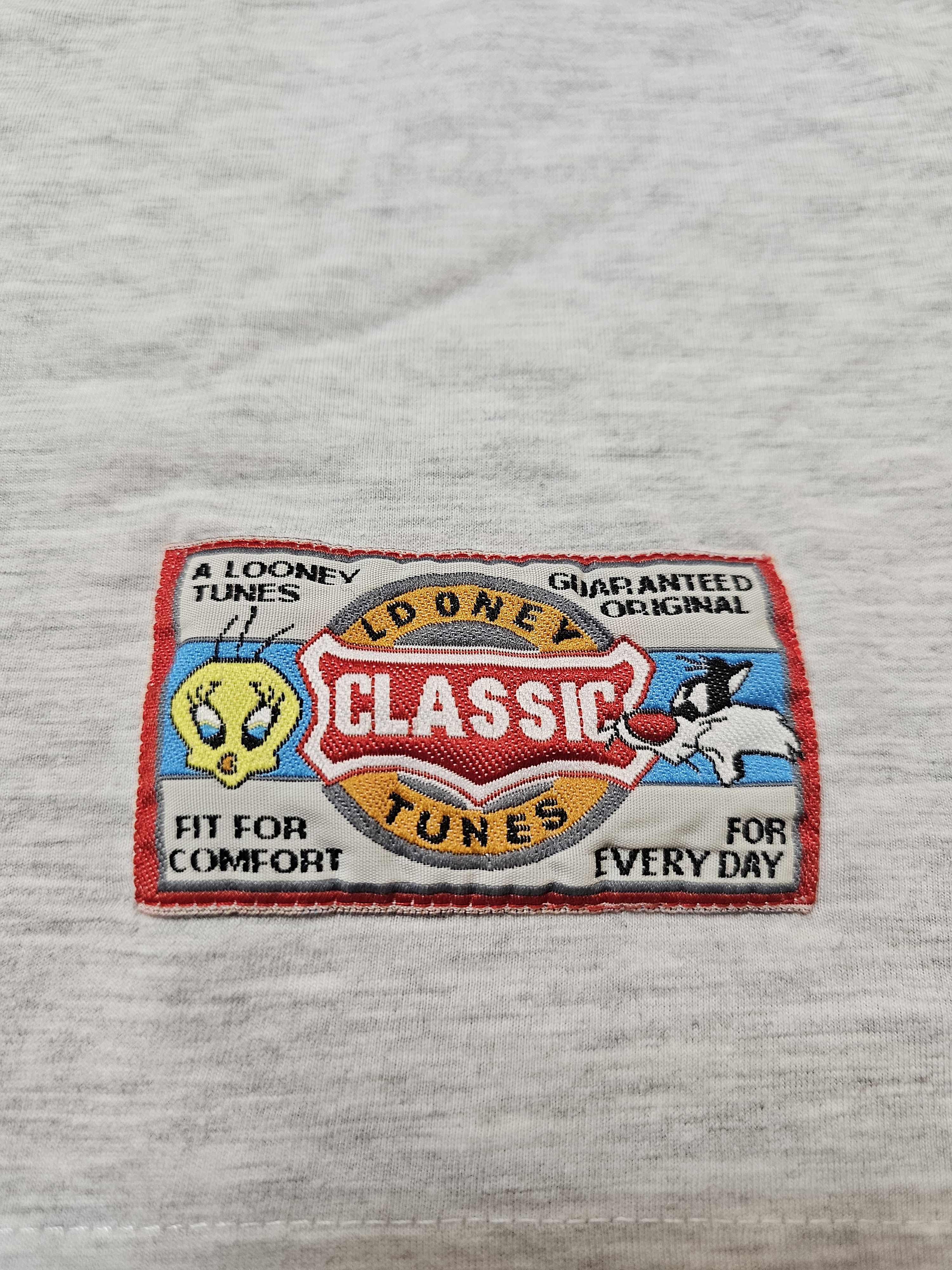 Vintage LOONEY TUNES BASKETBALL VINTAGE SHIRT 1998 JERSEY BASKETBALL Size US XXL / EU 58 / 5 - 6 Thumbnail