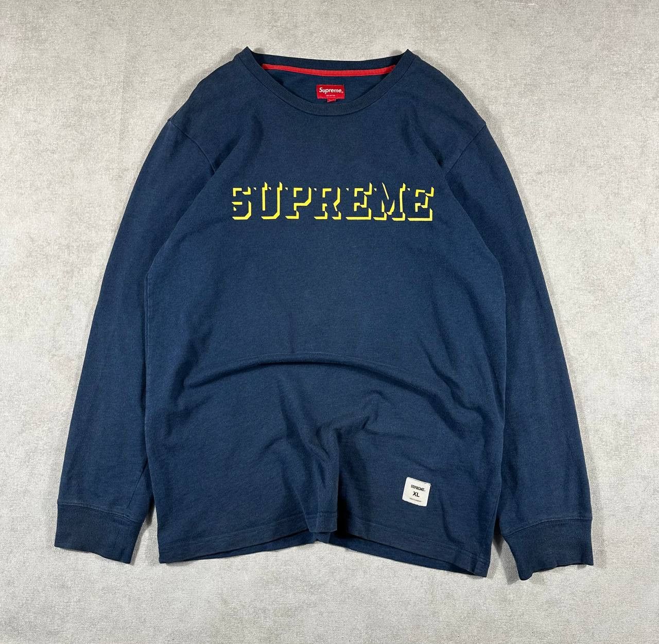 Supreme Supreme X Aphex Twin Donkey Rhubarb Longsleeve Tee XL