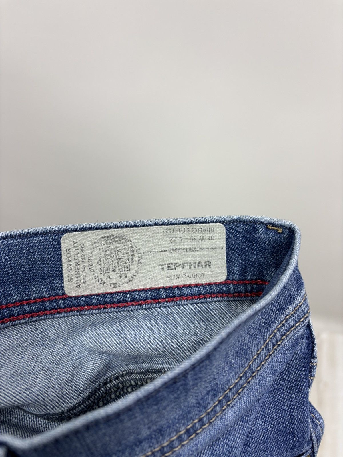 Diesel Mens jeans Diesel Size 30 Color Blue Size US 30 / EU 46 - 10 Thumbnail