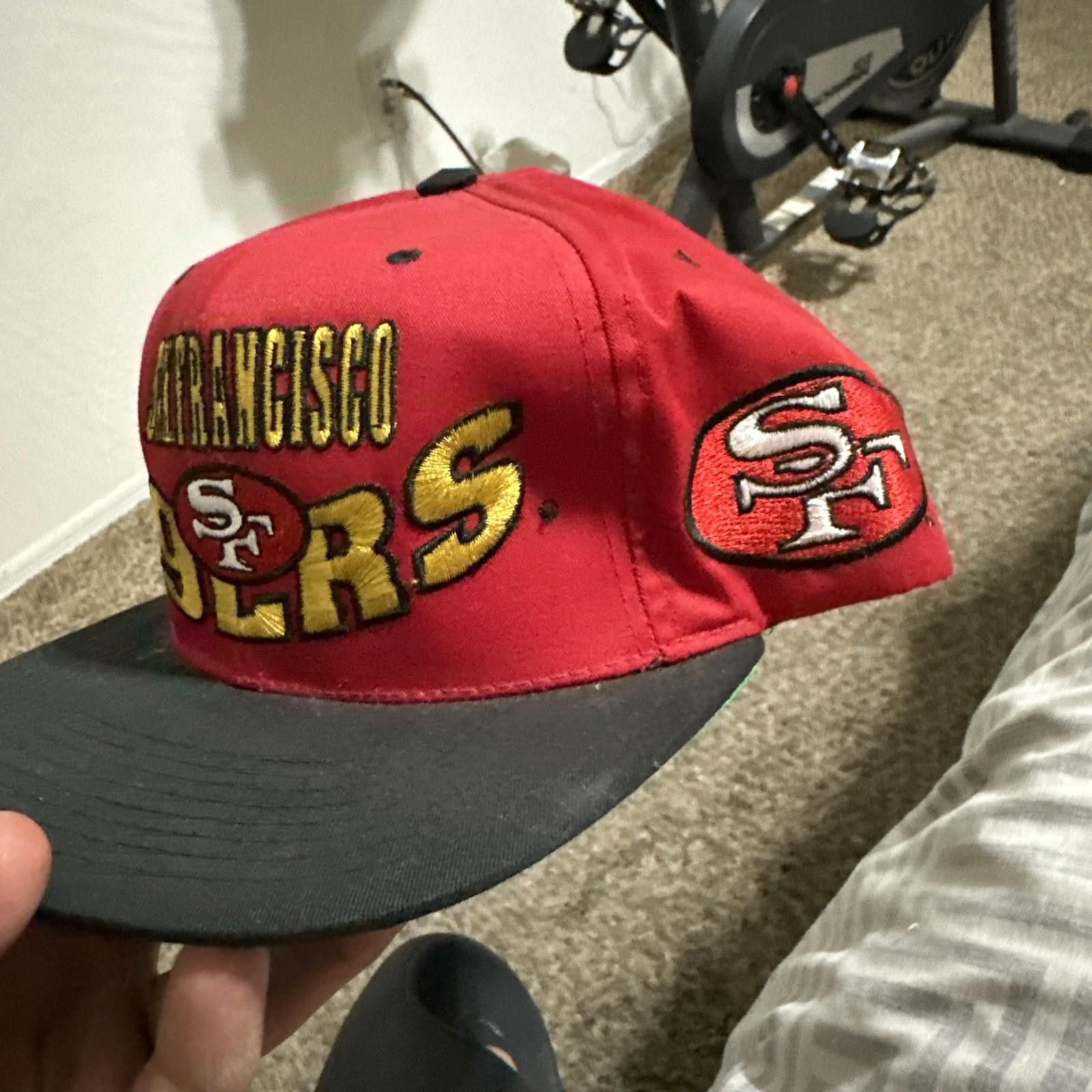 Anime Vintage Snapback San Francisco Forty Niners NFL 90's Cap Size ONE SIZE - 3 Thumbnail