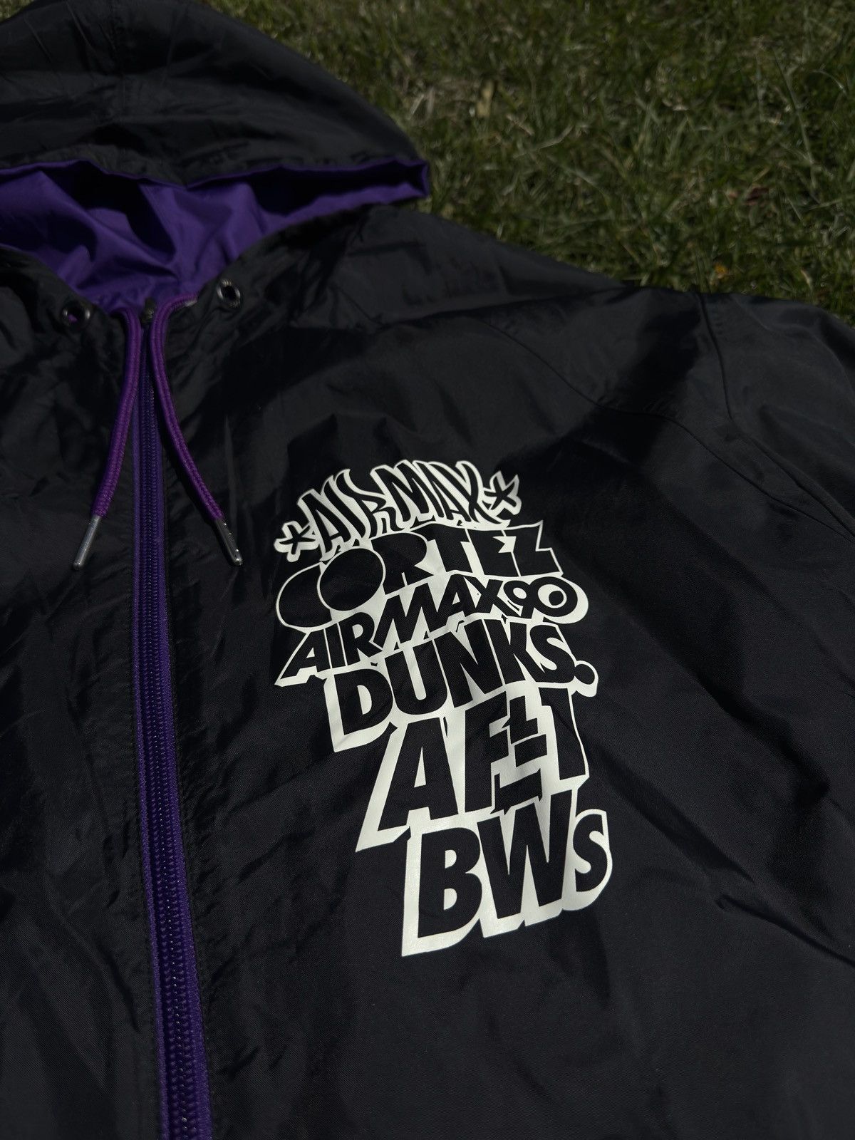 Nike Nike jacket vintage neylon Size US L / EU 52-54 / 3 - 2 Thumbnail