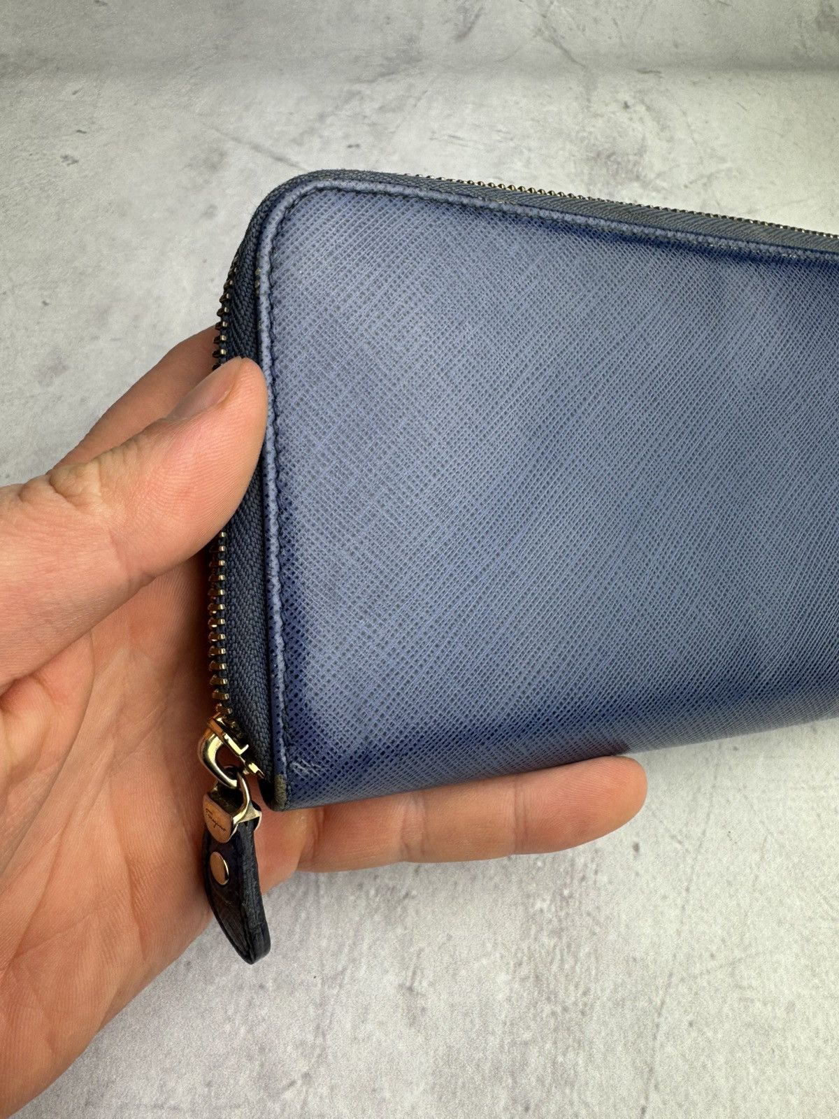 Salvatore Ferragamo × Vintage Salvatore Ferragamo Wallet leather long bifold vintage Size ONE SIZE - 10 Thumbnail