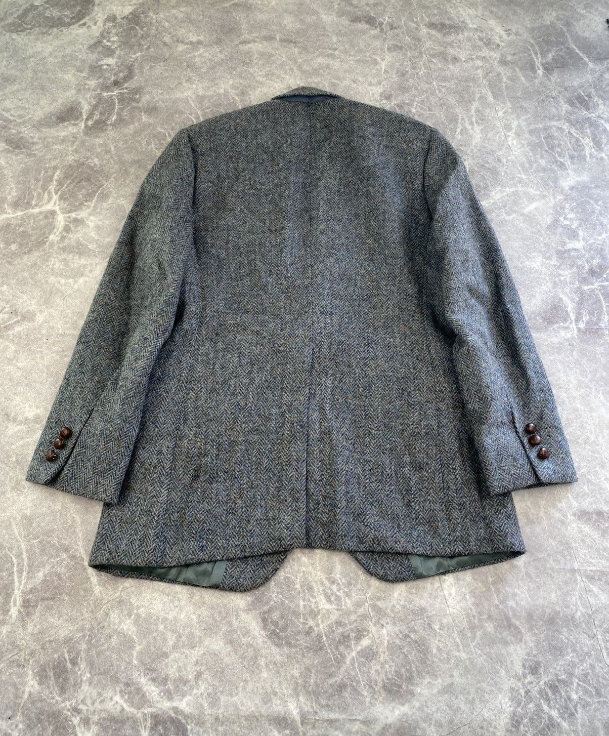 Harris Tweed Harris Tweed Union Made in USA Scottish Wool Blazer Size 42R Size 42R - 13 Thumbnail