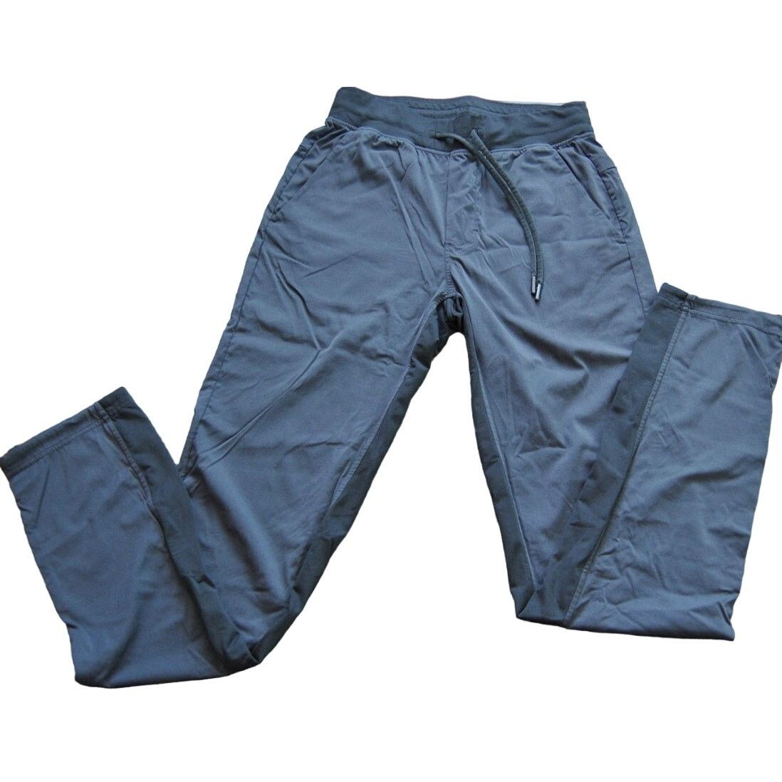 Lululemon X-Small Two-Tone Black Sweatpants w/ Pockets
